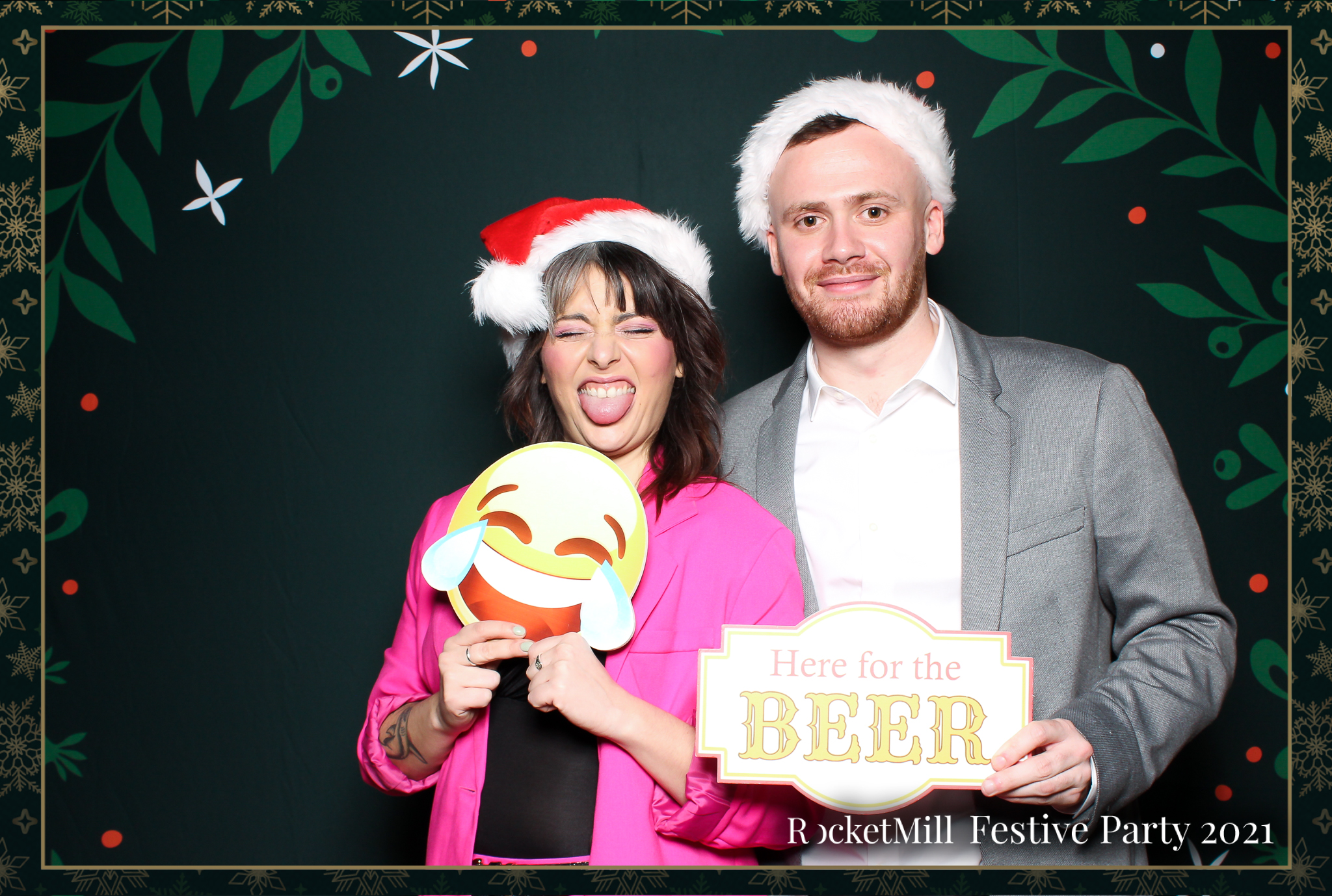 RocketMill Christmas Party 2021 | View more photos from the event at gallery.freshbooths.com/u/FreshBooths/RocketMill-Christmas-Party-2021