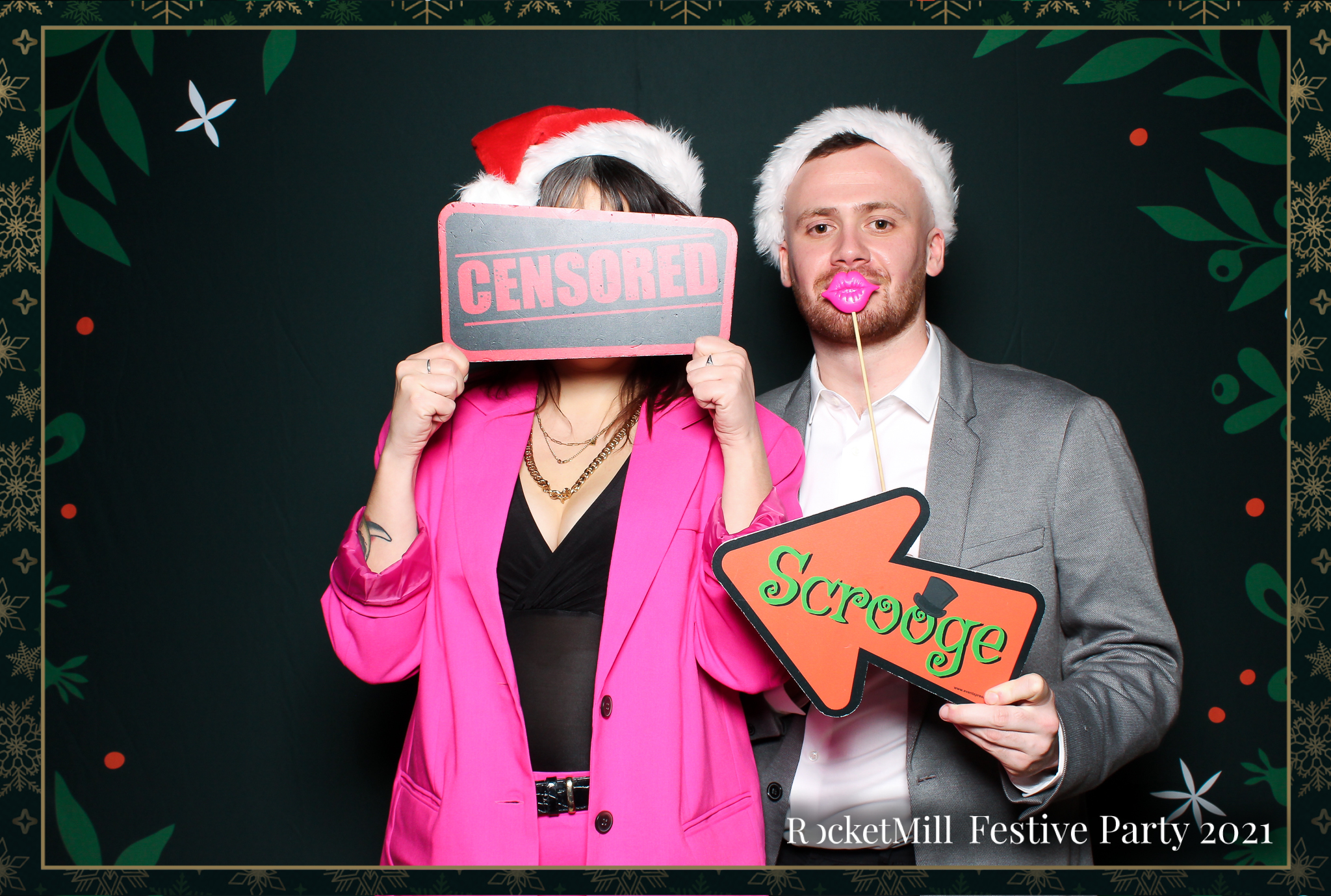 RocketMill Christmas Party 2021 | View more photos from the event at gallery.freshbooths.com/u/FreshBooths/RocketMill-Christmas-Party-2021