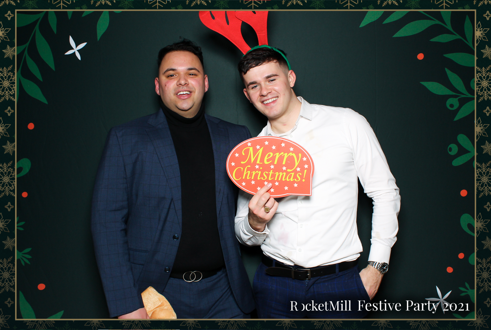 RocketMill Christmas Party 2021 | View more photos from the event at gallery.freshbooths.com/u/FreshBooths/RocketMill-Christmas-Party-2021