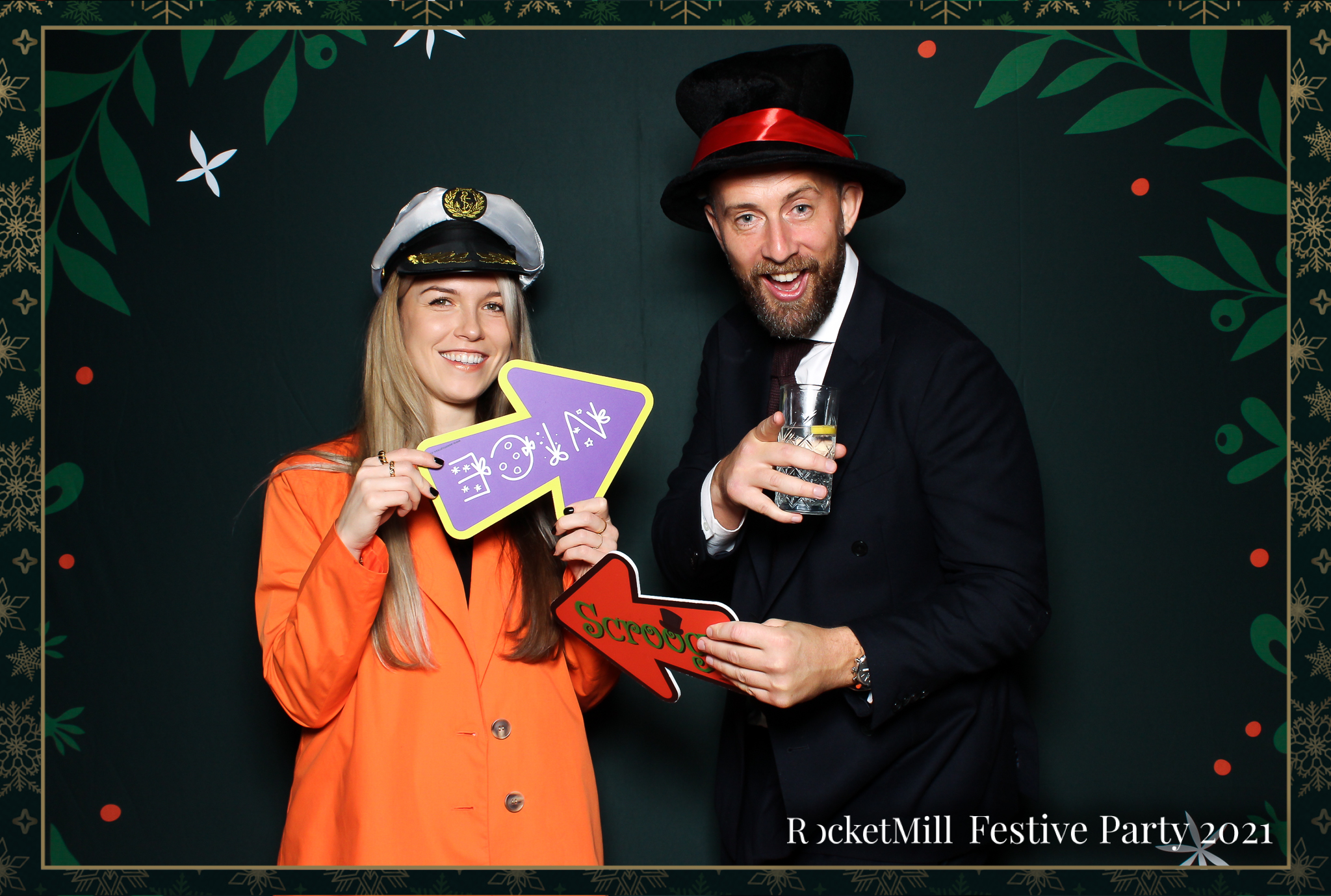 RocketMill Christmas Party 2021 | View more photos from the event at gallery.freshbooths.com/u/FreshBooths/RocketMill-Christmas-Party-2021