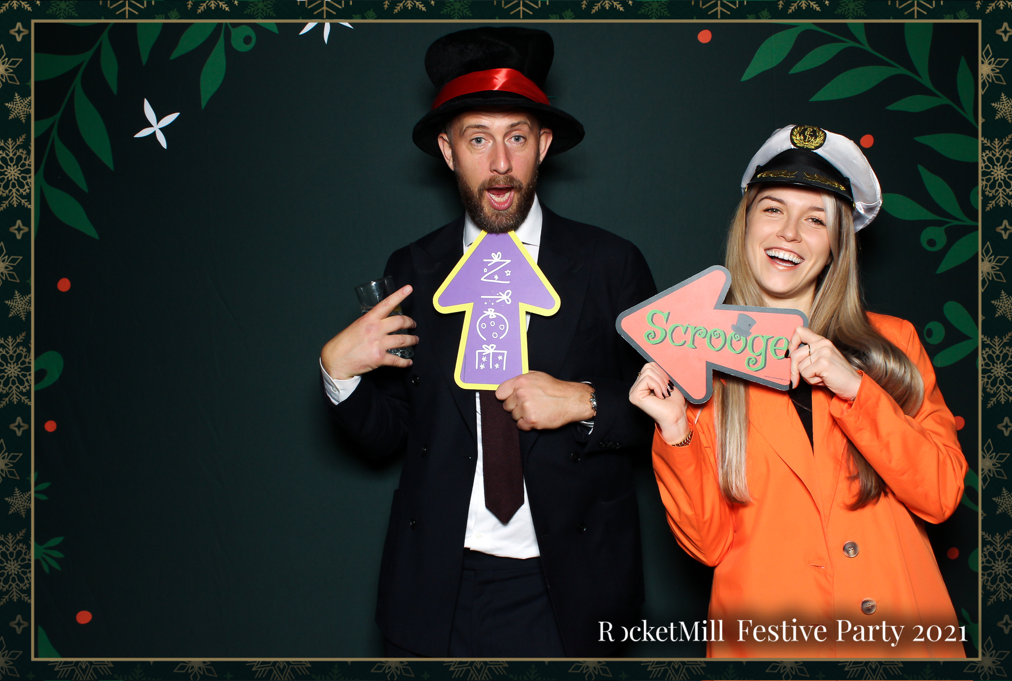 RocketMill Christmas Party 2021 | View more photos from the event at gallery.freshbooths.com/u/FreshBooths/RocketMill-Christmas-Party-2021