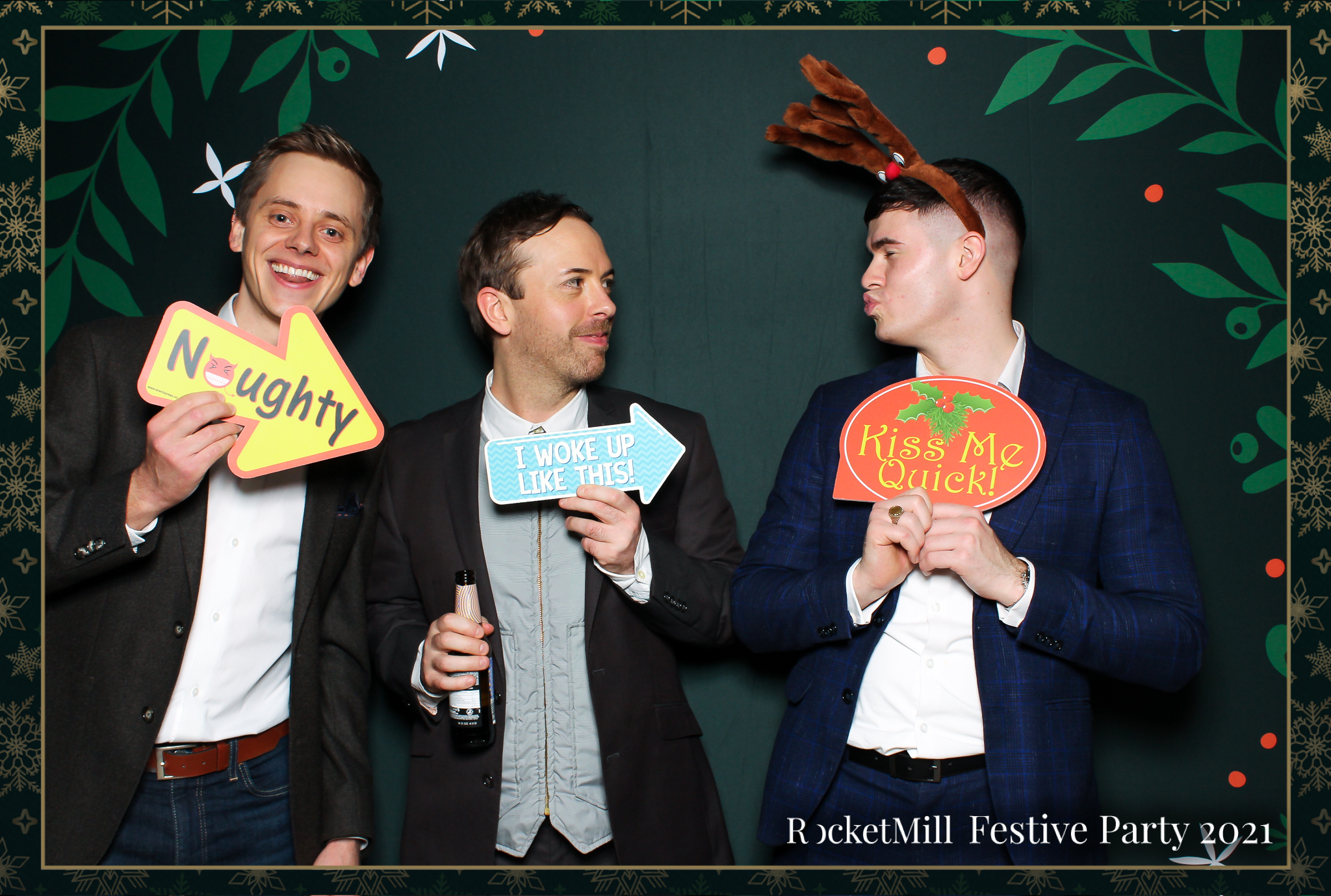 RocketMill Christmas Party 2021 | View more photos from the event at gallery.freshbooths.com/u/FreshBooths/RocketMill-Christmas-Party-2021