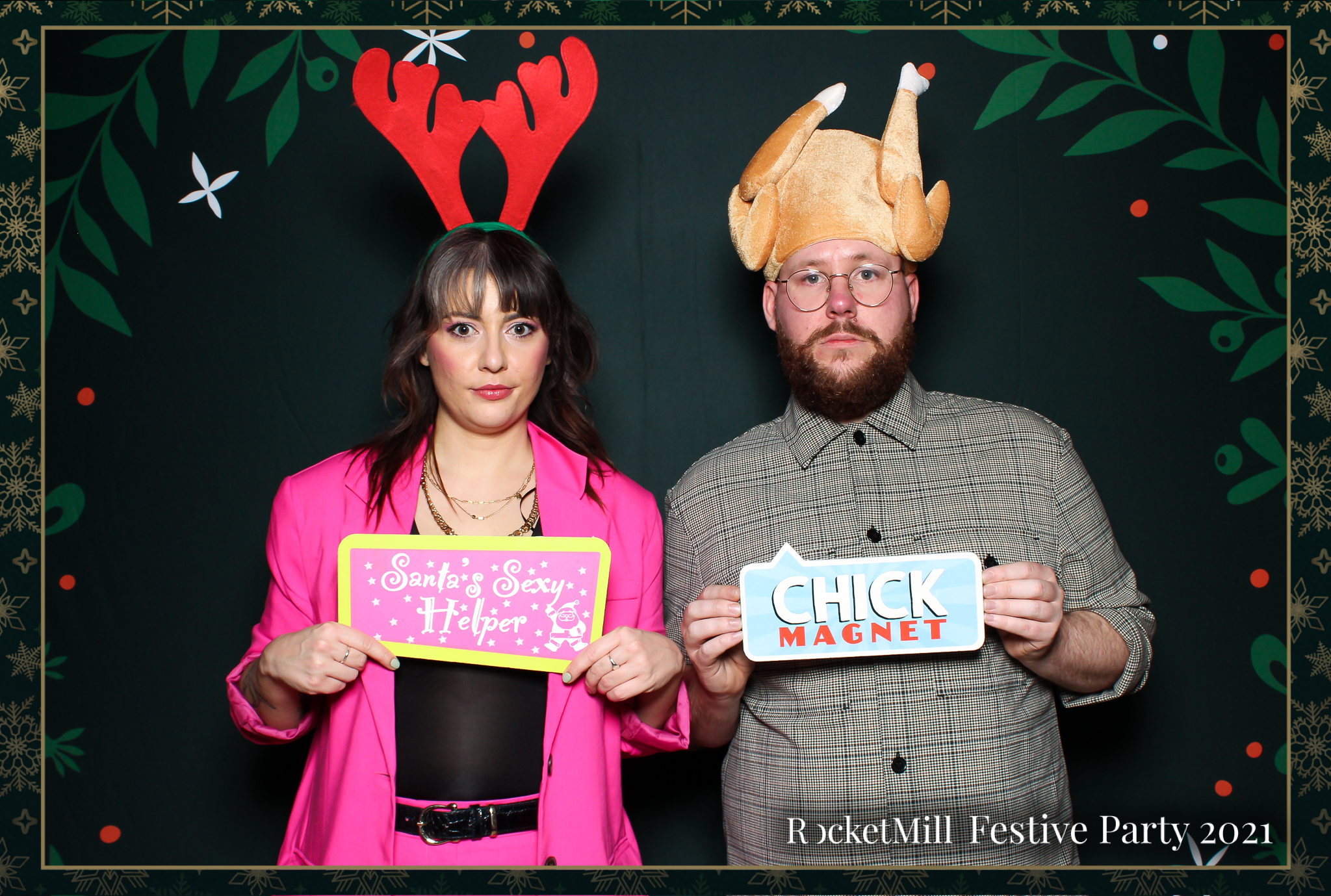 RocketMill Christmas Party 2021 | View more photos from the event at gallery.freshbooths.com/u/FreshBooths/RocketMill-Christmas-Party-2021