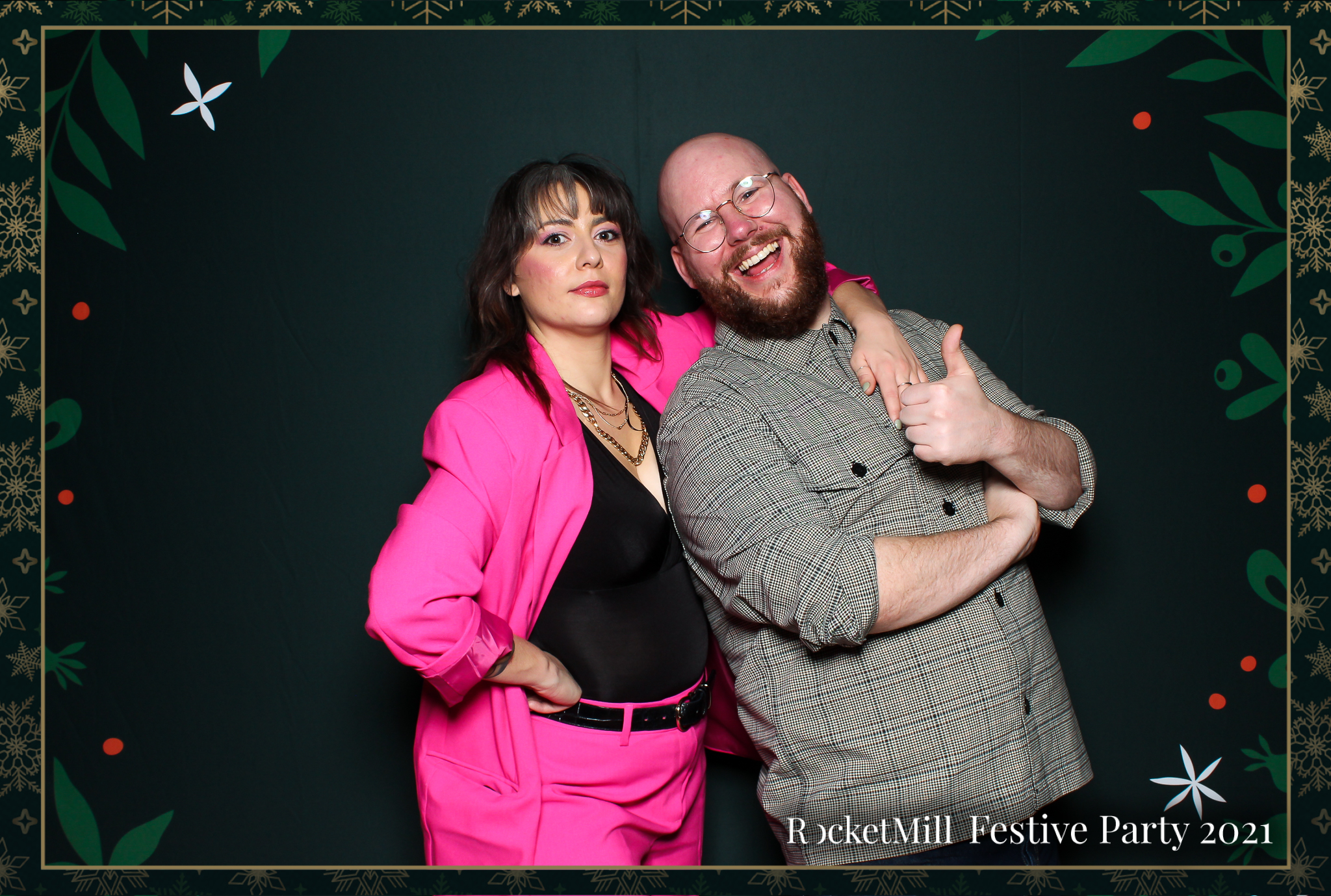 RocketMill Christmas Party 2021 | View more photos from the event at gallery.freshbooths.com/u/FreshBooths/RocketMill-Christmas-Party-2021