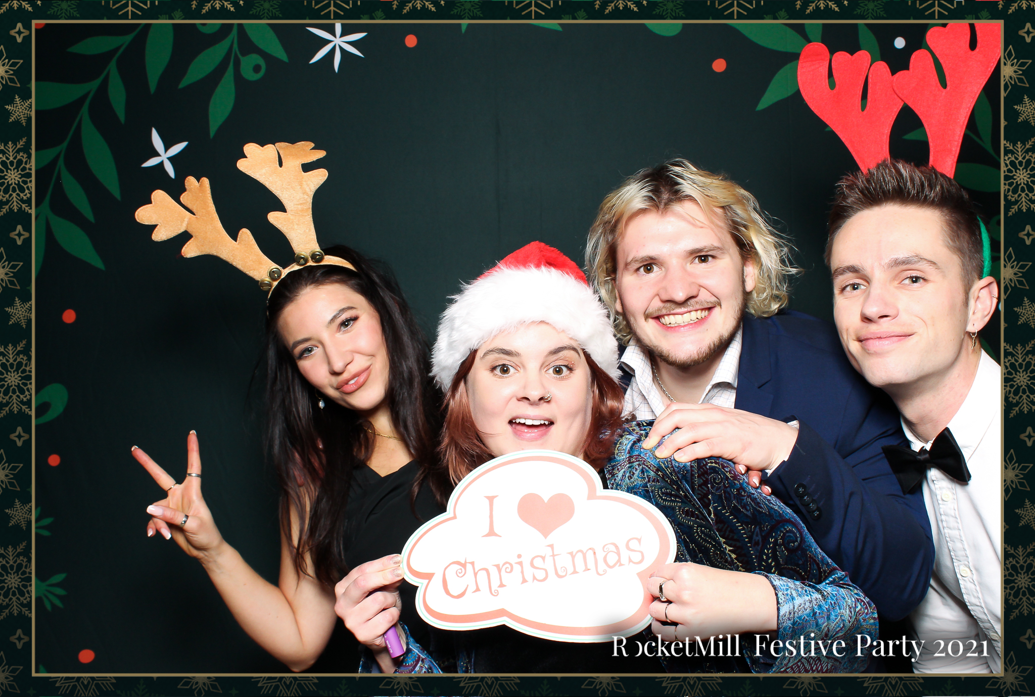 RocketMill Christmas Party 2021 | View more photos from the event at gallery.freshbooths.com/u/FreshBooths/RocketMill-Christmas-Party-2021