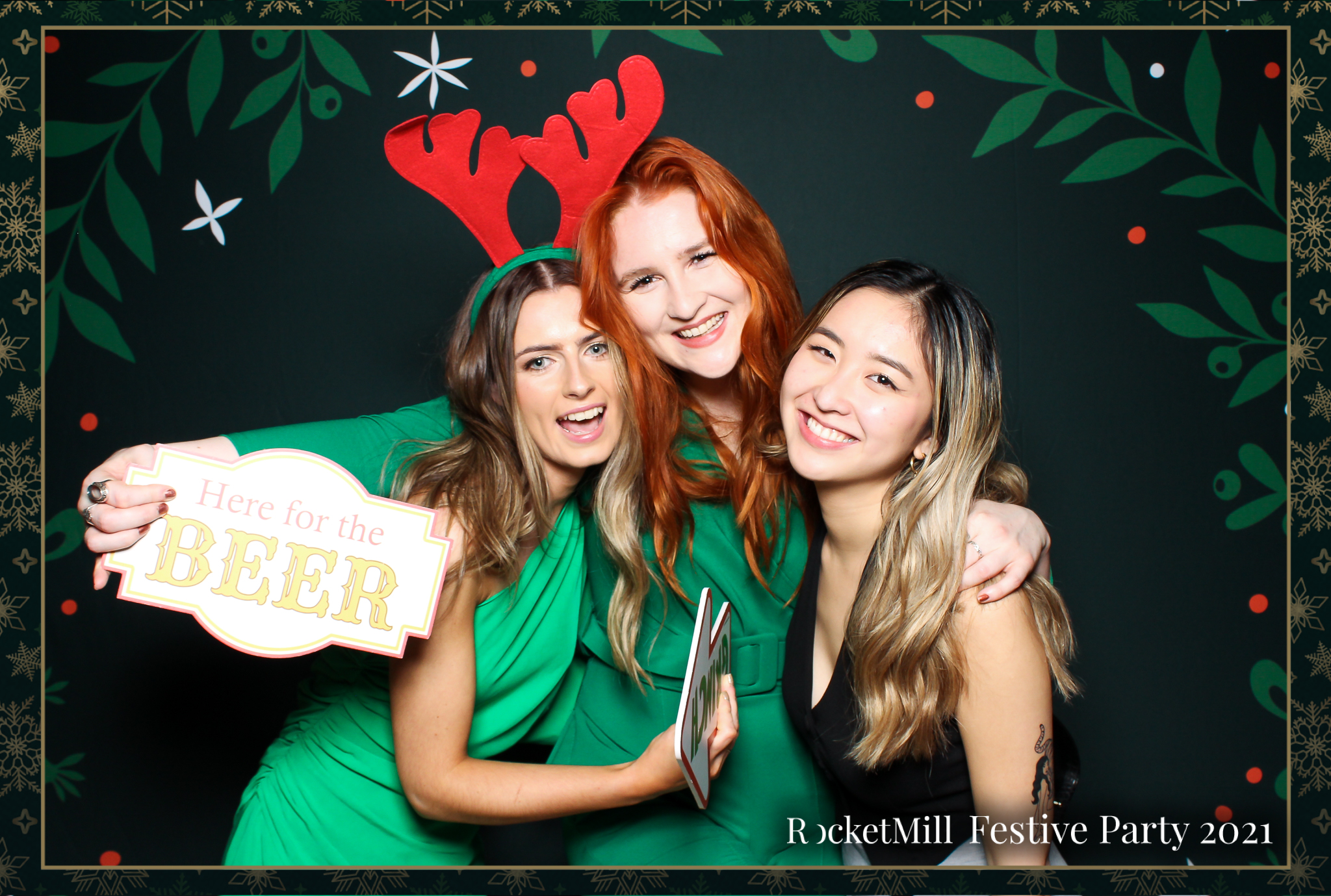 RocketMill Christmas Party 2021 | View more photos from the event at gallery.freshbooths.com/u/FreshBooths/RocketMill-Christmas-Party-2021