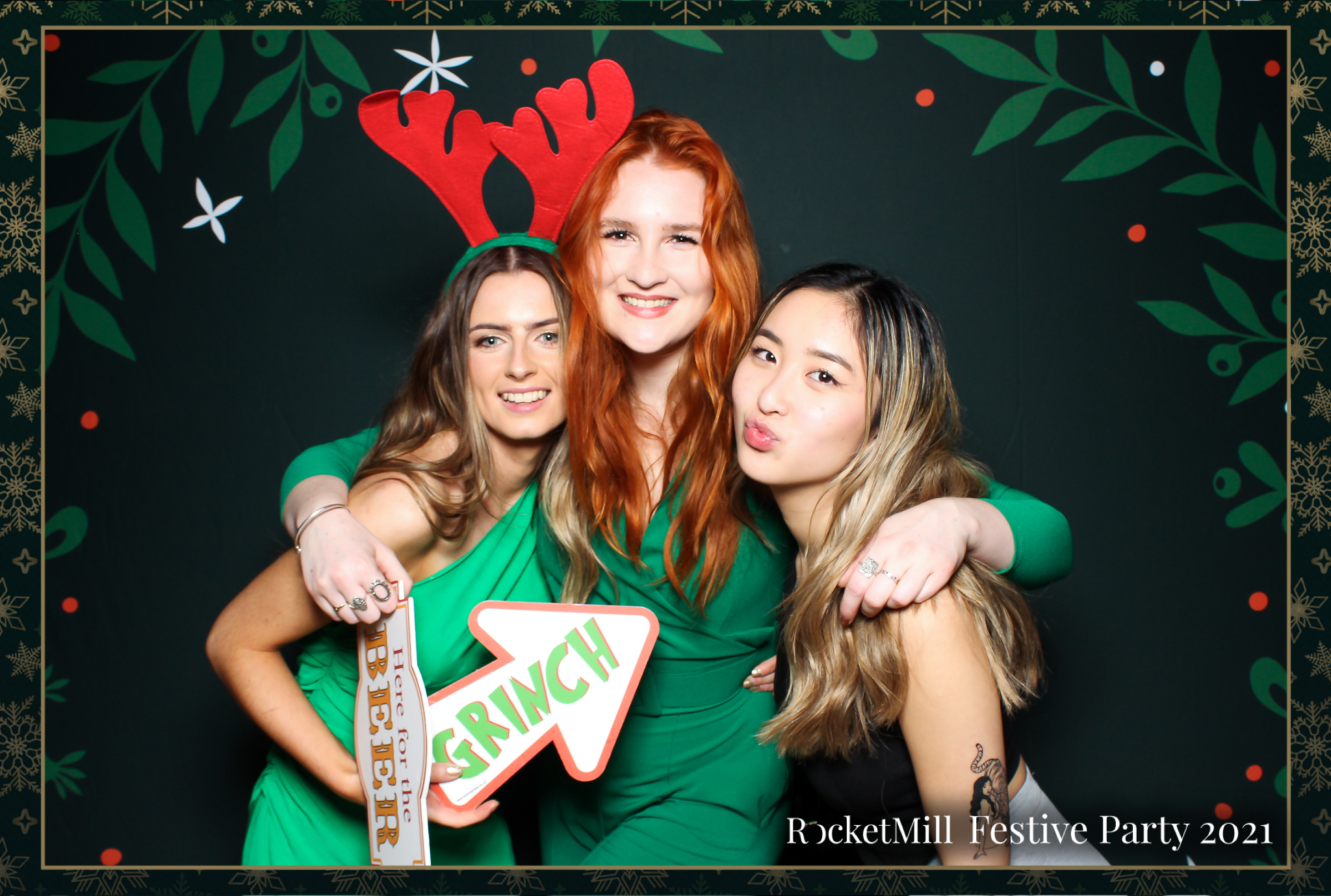 RocketMill Christmas Party 2021 | View more photos from the event at gallery.freshbooths.com/u/FreshBooths/RocketMill-Christmas-Party-2021
