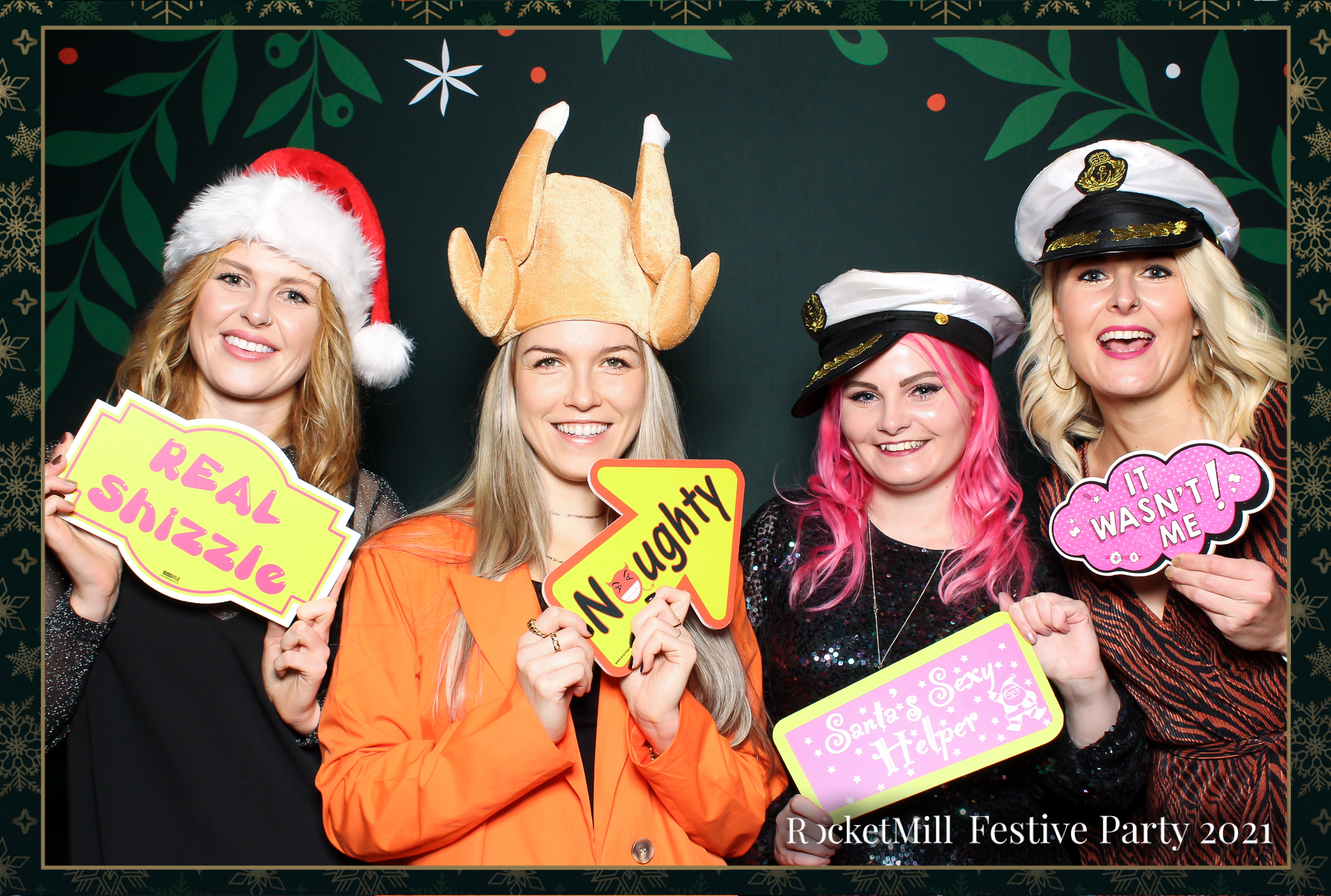 RocketMill Christmas Party 2021 | View more photos from the event at gallery.freshbooths.com/u/FreshBooths/RocketMill-Christmas-Party-2021
