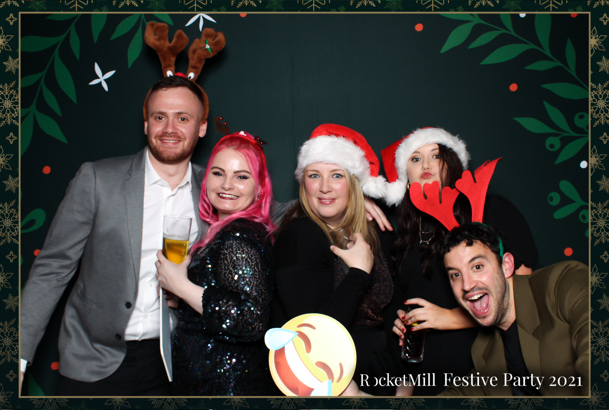 RocketMill Christmas Party 2021 | View more photos from the event at gallery.freshbooths.com/u/FreshBooths/RocketMill-Christmas-Party-2021