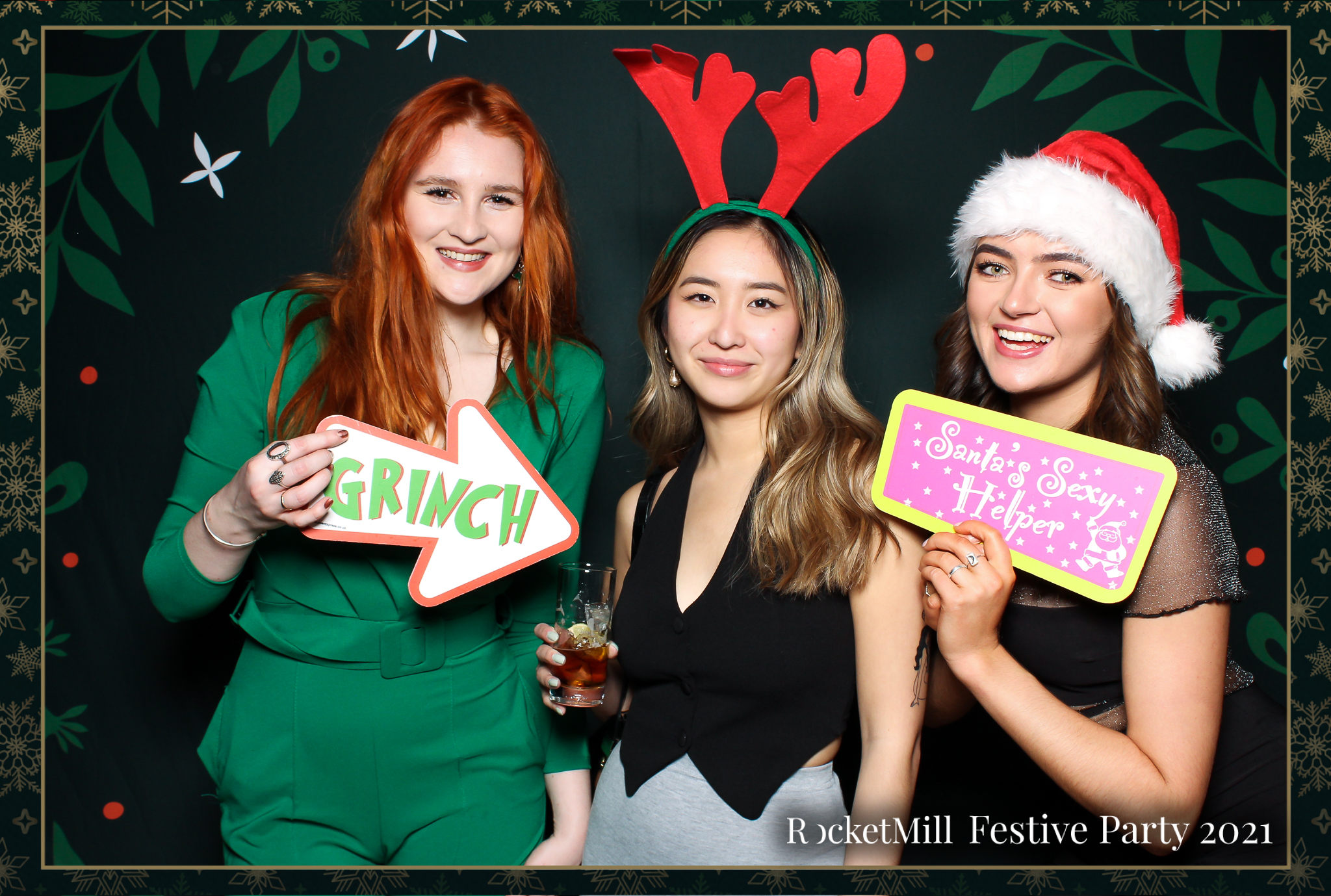 RocketMill Christmas Party 2021 | View more photos from the event at gallery.freshbooths.com/u/FreshBooths/RocketMill-Christmas-Party-2021