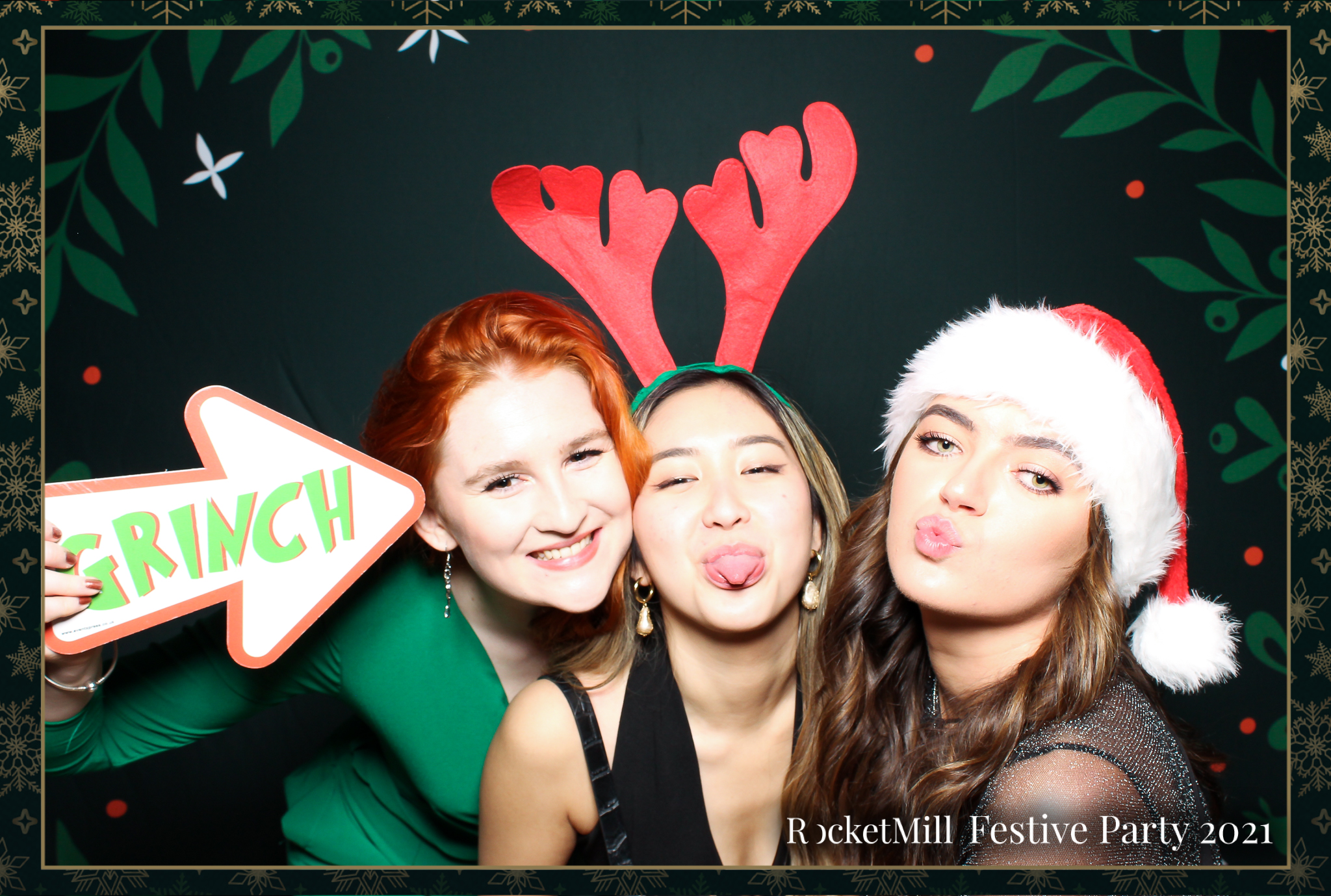 RocketMill Christmas Party 2021 | View more photos from the event at gallery.freshbooths.com/u/FreshBooths/RocketMill-Christmas-Party-2021