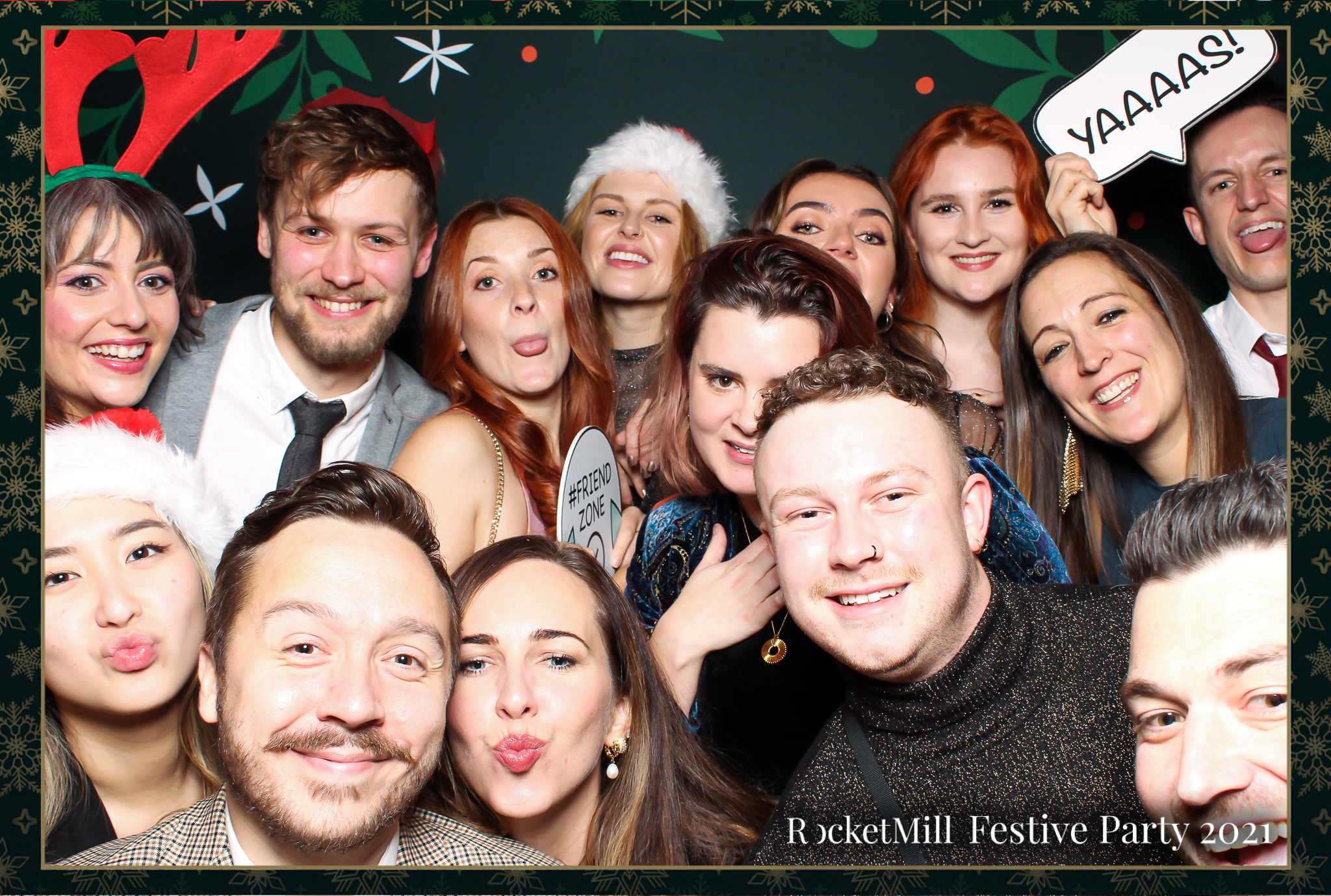 RocketMill Christmas Party 2021 | View more photos from the event at gallery.freshbooths.com/u/FreshBooths/RocketMill-Christmas-Party-2021