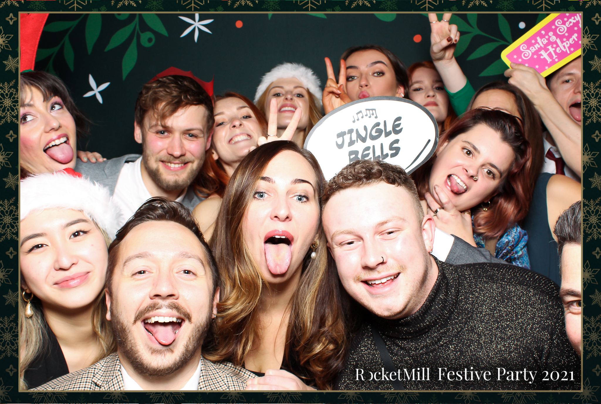 RocketMill Christmas Party 2021 | View more photos from the event at gallery.freshbooths.com/u/FreshBooths/RocketMill-Christmas-Party-2021