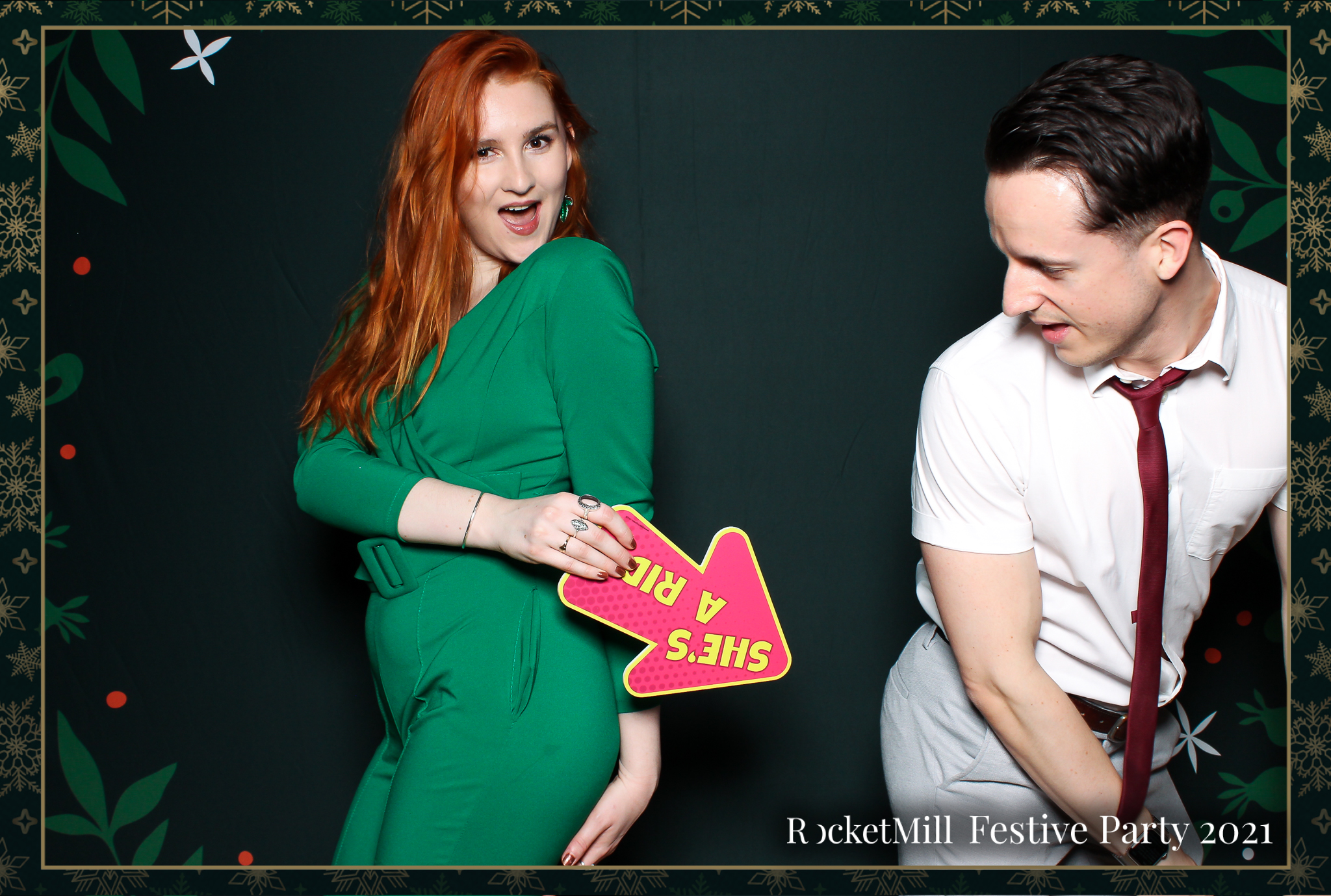 RocketMill Christmas Party 2021 | View more photos from the event at gallery.freshbooths.com/u/FreshBooths/RocketMill-Christmas-Party-2021