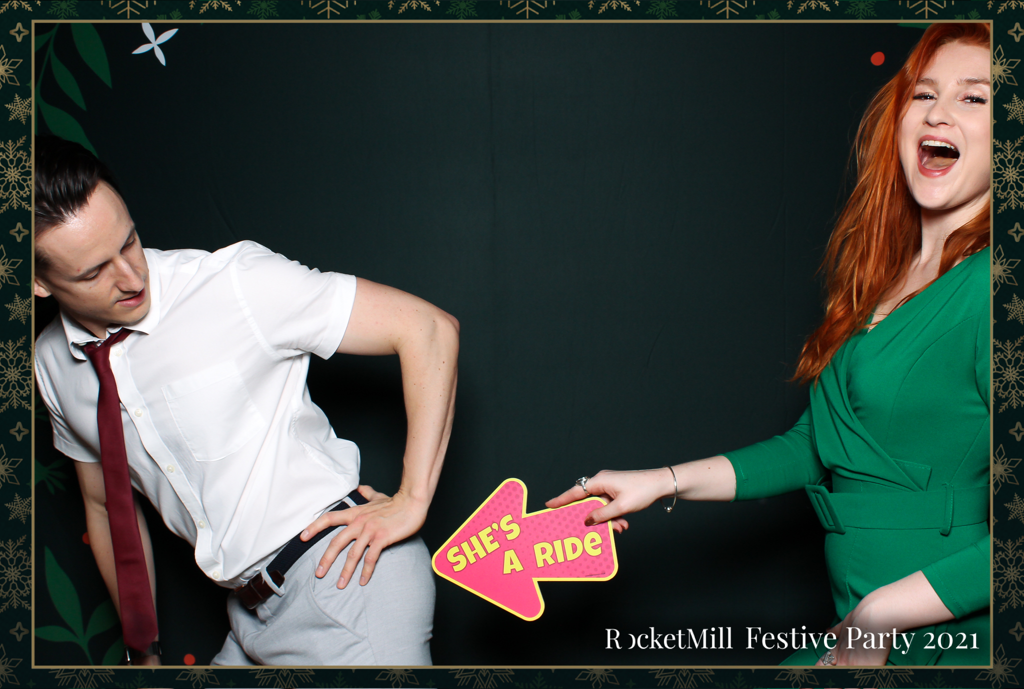 RocketMill Christmas Party 2021 | View more photos from the event at gallery.freshbooths.com/u/FreshBooths/RocketMill-Christmas-Party-2021