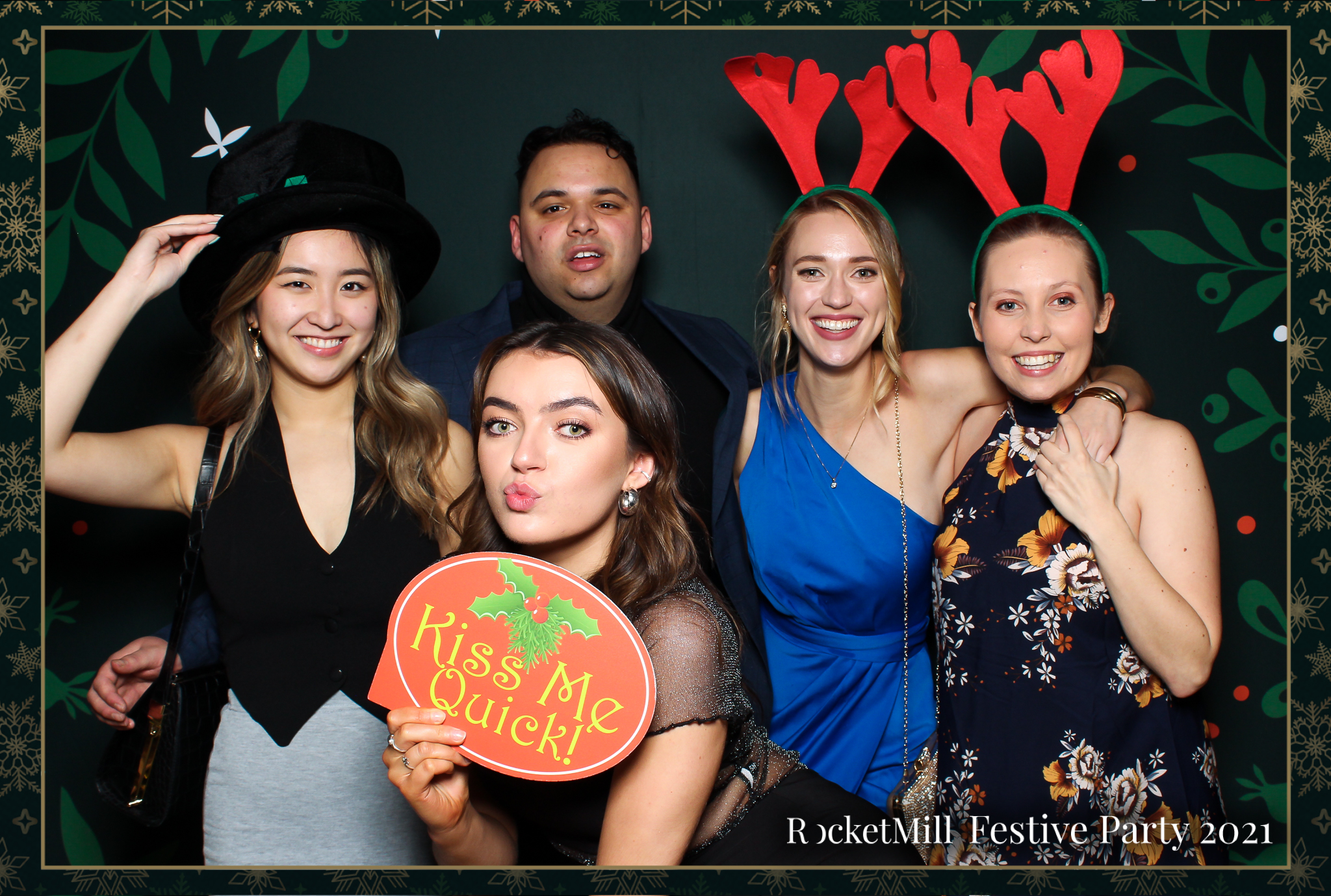 RocketMill Christmas Party 2021 | View more photos from the event at gallery.freshbooths.com/u/FreshBooths/RocketMill-Christmas-Party-2021