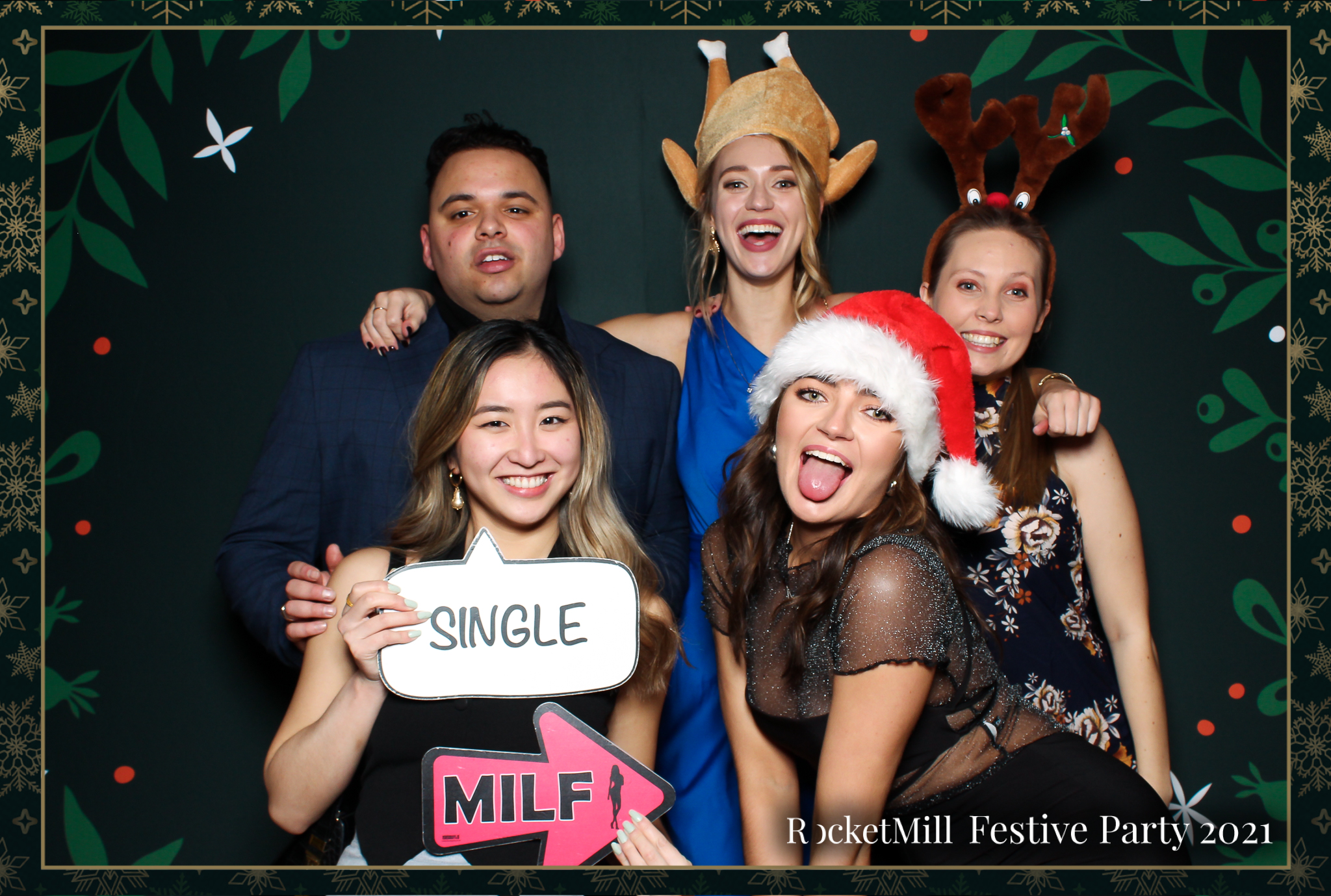 RocketMill Christmas Party 2021 | View more photos from the event at gallery.freshbooths.com/u/FreshBooths/RocketMill-Christmas-Party-2021