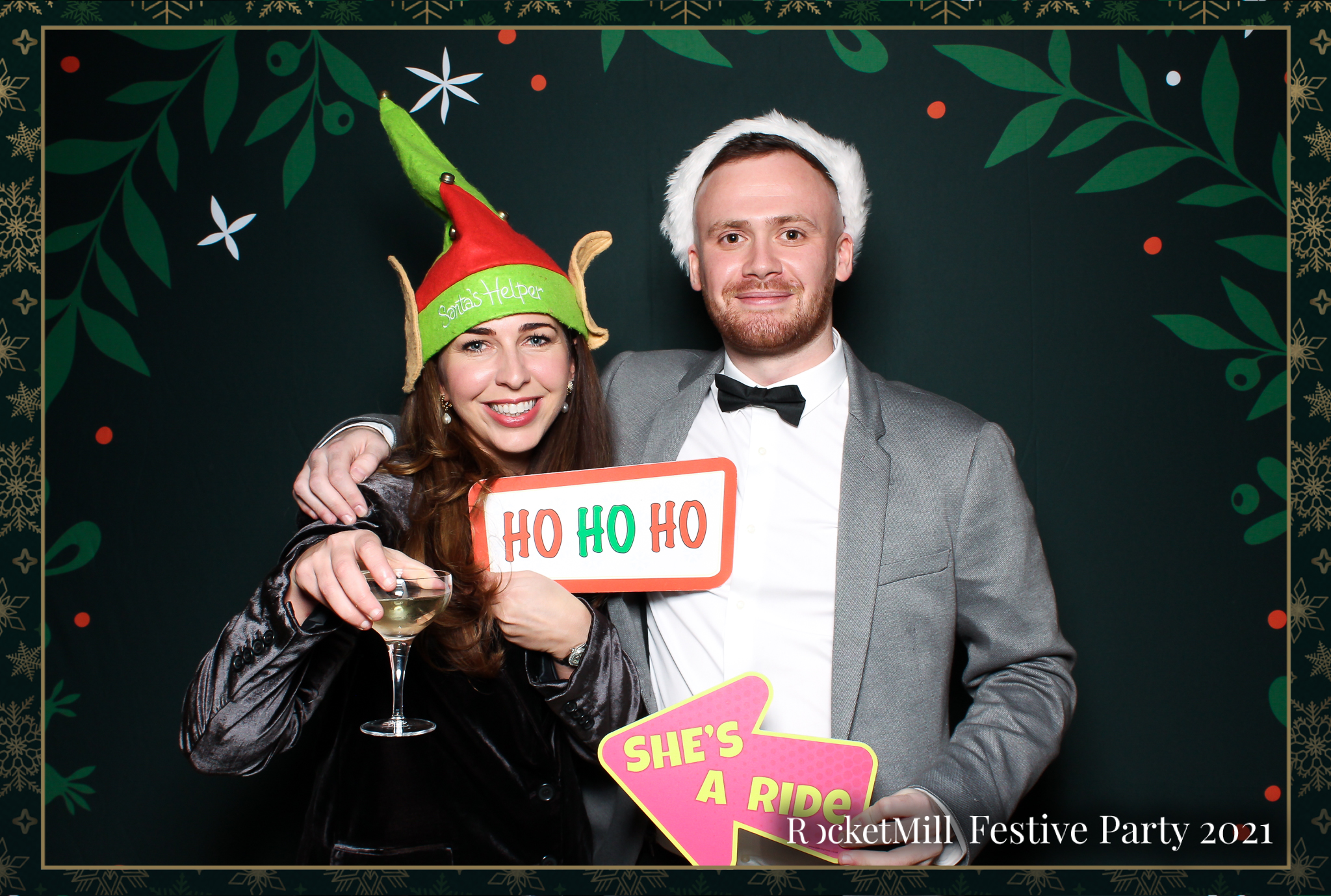 RocketMill Christmas Party 2021 | View more photos from the event at gallery.freshbooths.com/u/FreshBooths/RocketMill-Christmas-Party-2021