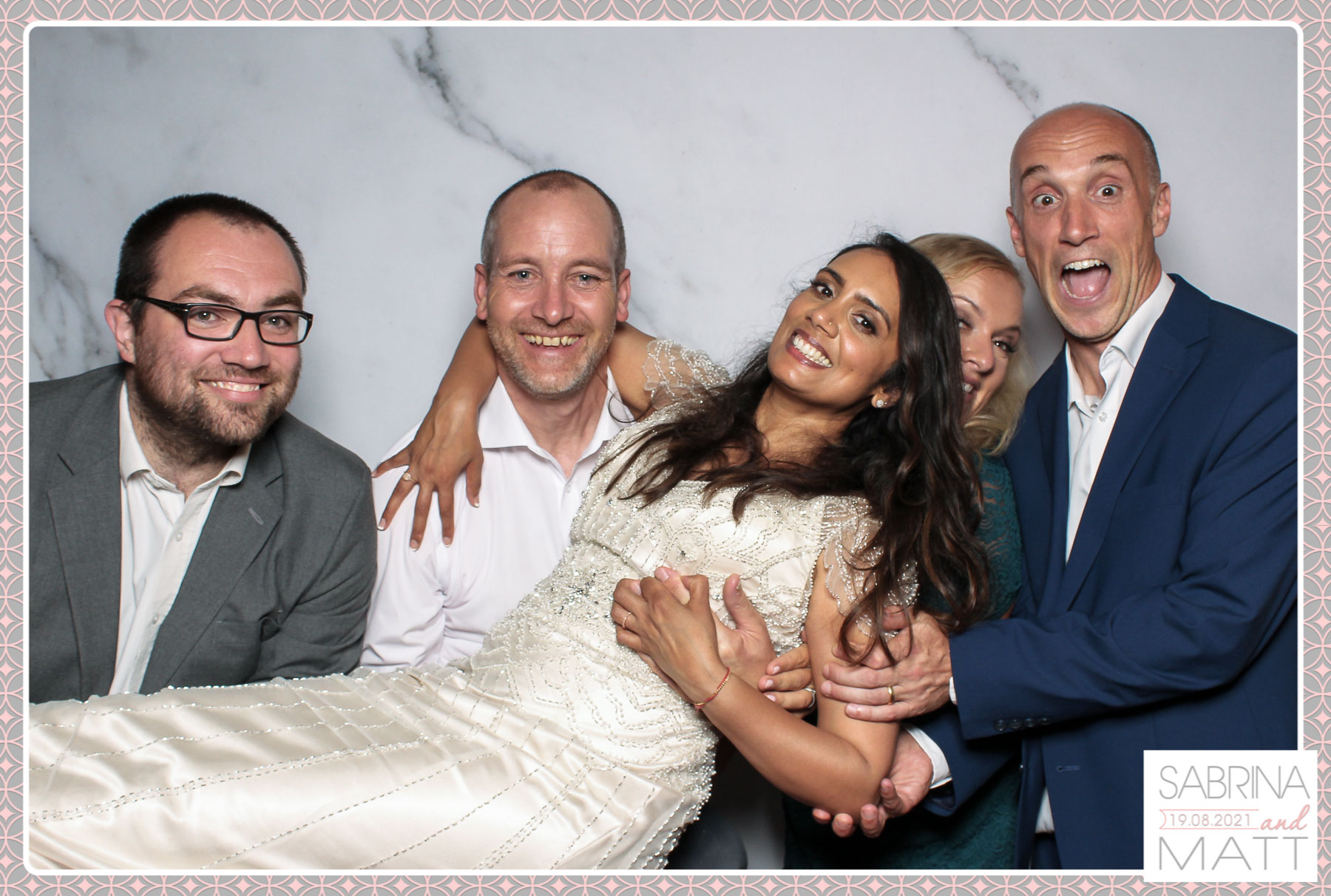 Sabrina and Matt Wedding Party | View more photos from the event at gallery.freshbooths.com/u/FreshBooths/Sabrina-and-Matt-Wedding-Party