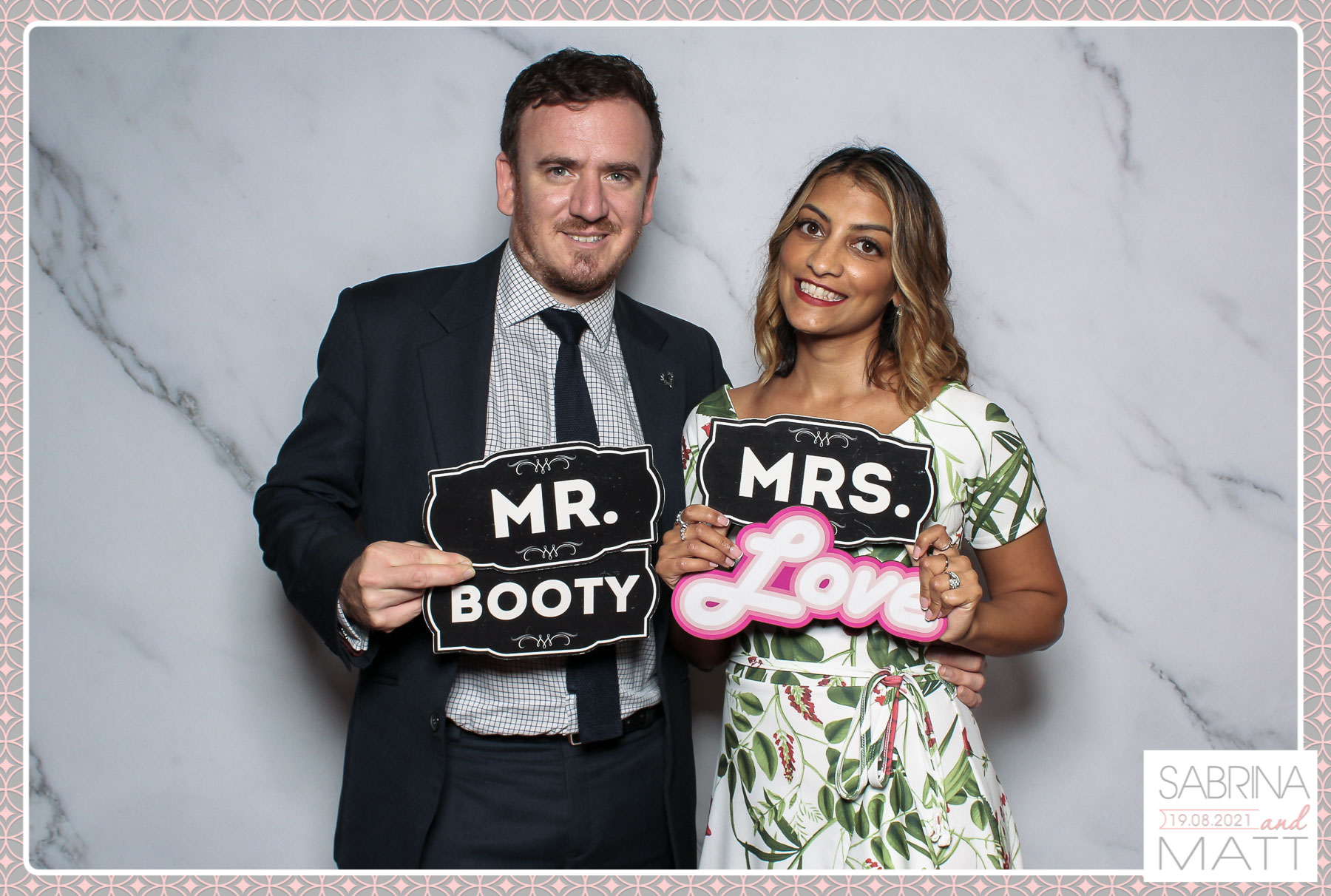 Sabrina and Matt Wedding Party | View more photos from the event at gallery.freshbooths.com/u/FreshBooths/Sabrina-and-Matt-Wedding-Party