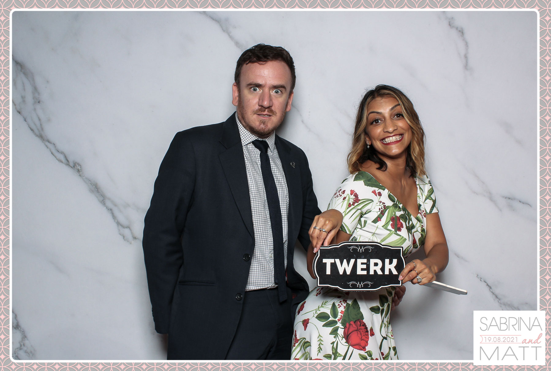 Sabrina and Matt Wedding Party | View more photos from the event at gallery.freshbooths.com/u/FreshBooths/Sabrina-and-Matt-Wedding-Party