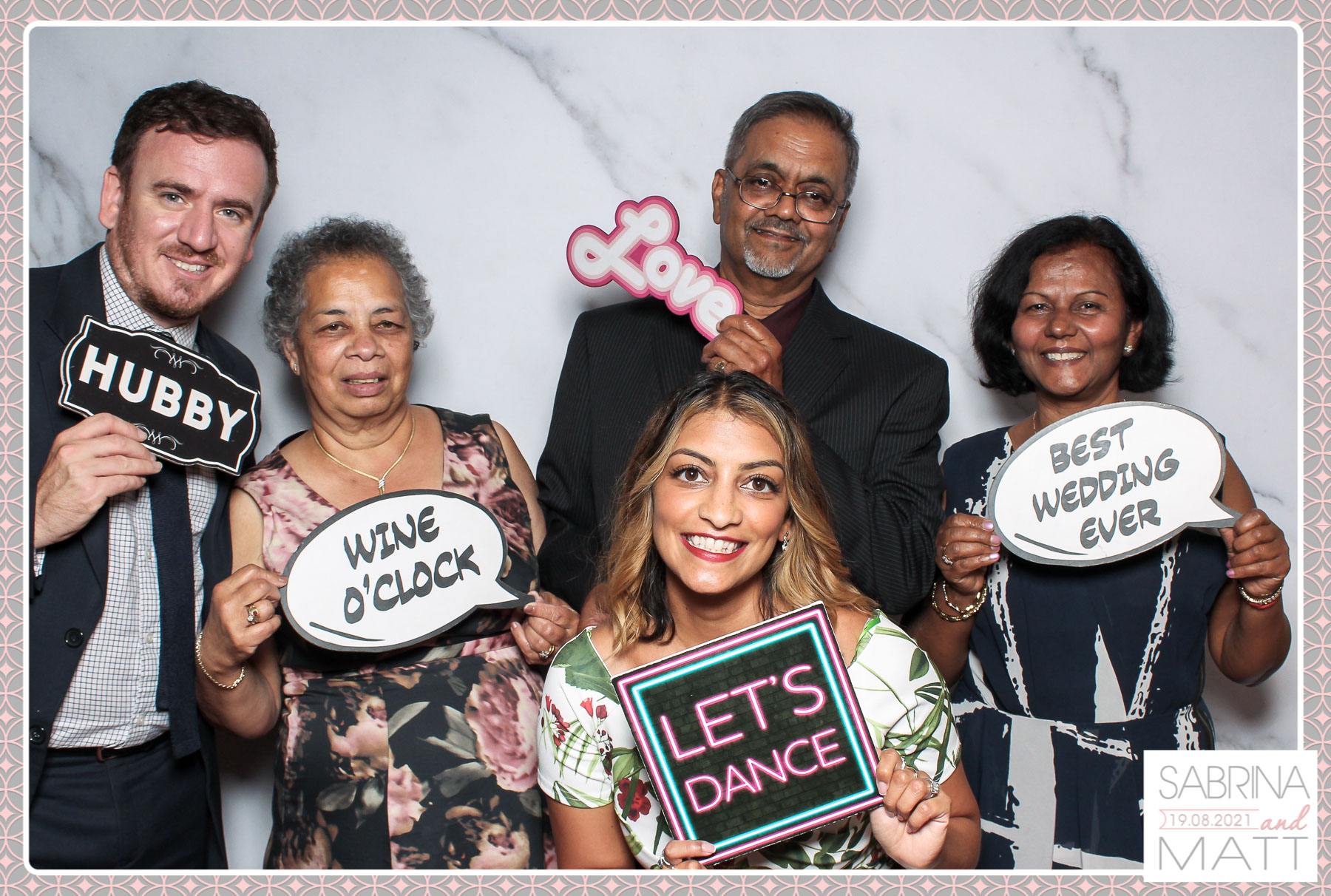 Sabrina and Matt Wedding Party | View more photos from the event at gallery.freshbooths.com/u/FreshBooths/Sabrina-and-Matt-Wedding-Party