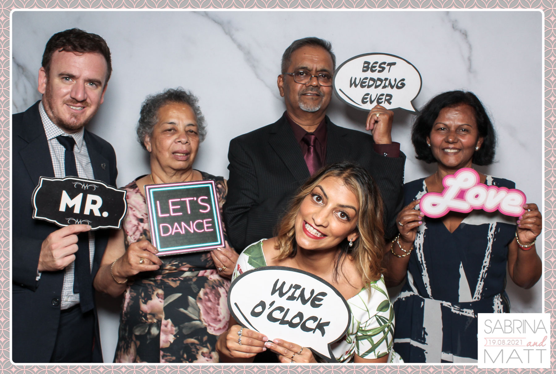 Sabrina and Matt Wedding Party | View more photos from the event at gallery.freshbooths.com/u/FreshBooths/Sabrina-and-Matt-Wedding-Party