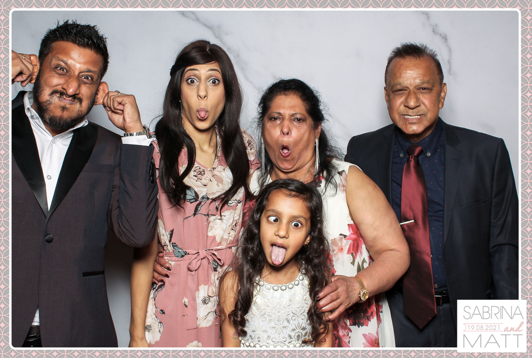Sabrina and Matt Wedding Party | View more photos from the event at gallery.freshbooths.com/u/FreshBooths/Sabrina-and-Matt-Wedding-Party