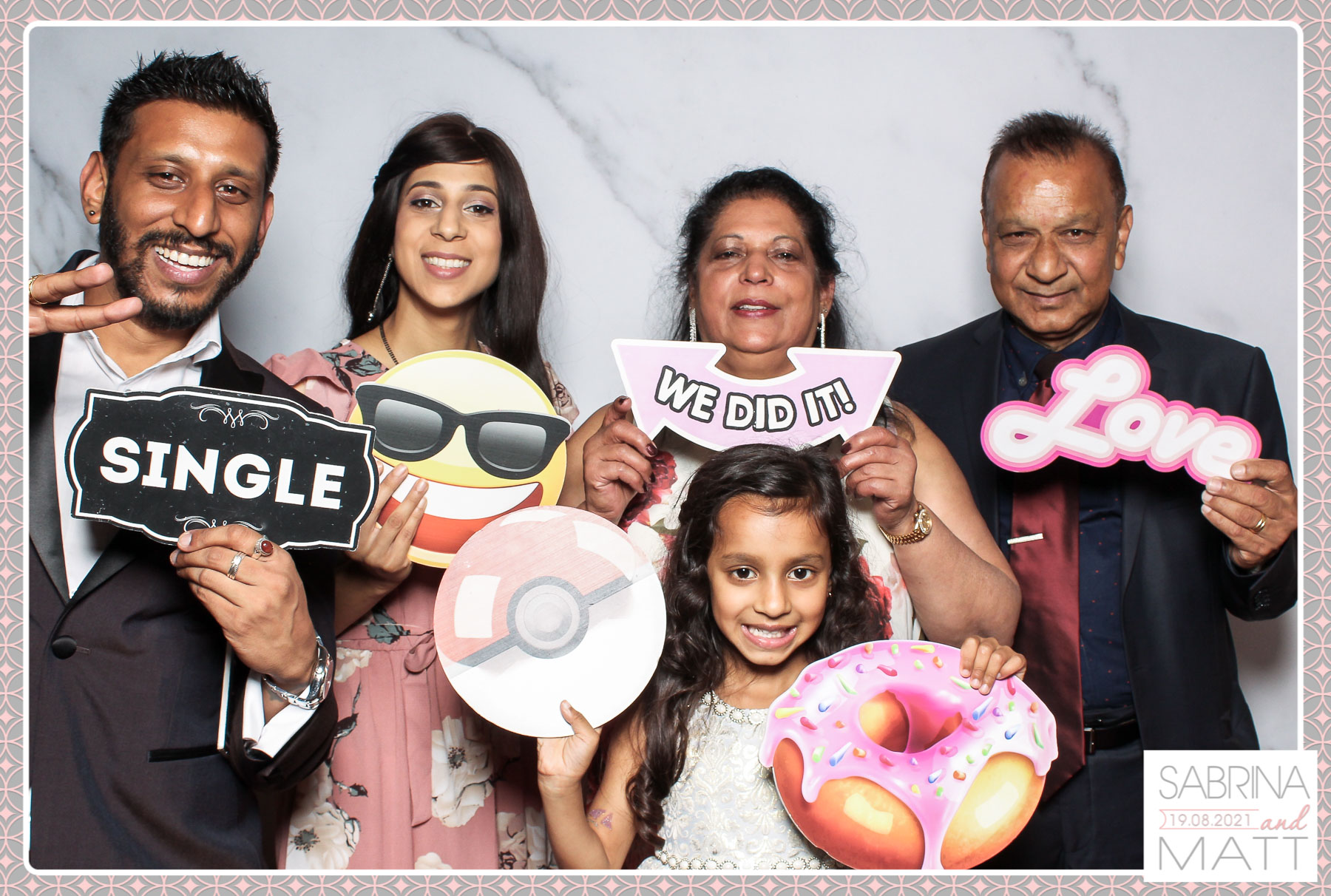 Sabrina and Matt Wedding Party | View more photos from the event at gallery.freshbooths.com/u/FreshBooths/Sabrina-and-Matt-Wedding-Party