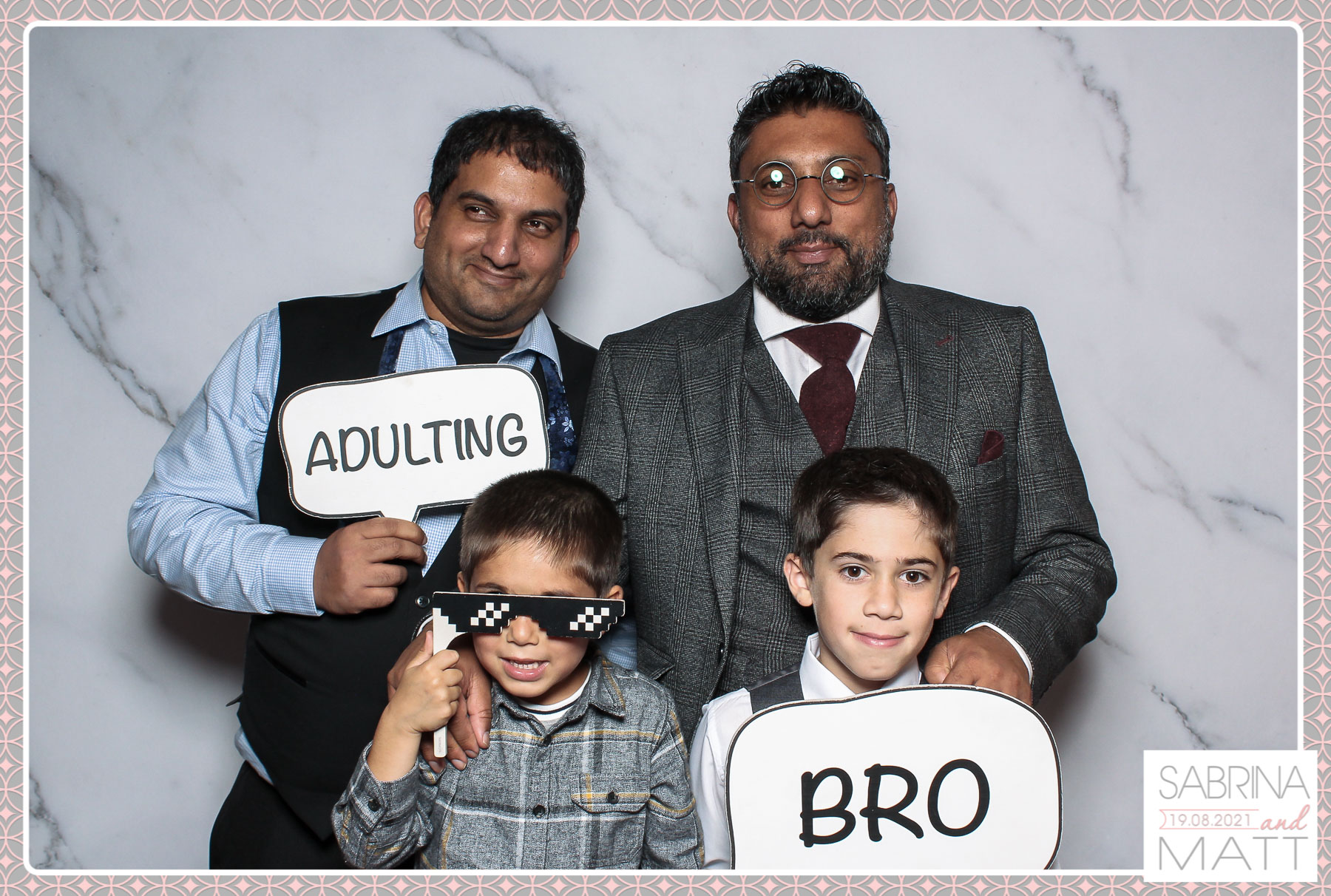 Sabrina and Matt Wedding Party | View more photos from the event at gallery.freshbooths.com/u/FreshBooths/Sabrina-and-Matt-Wedding-Party