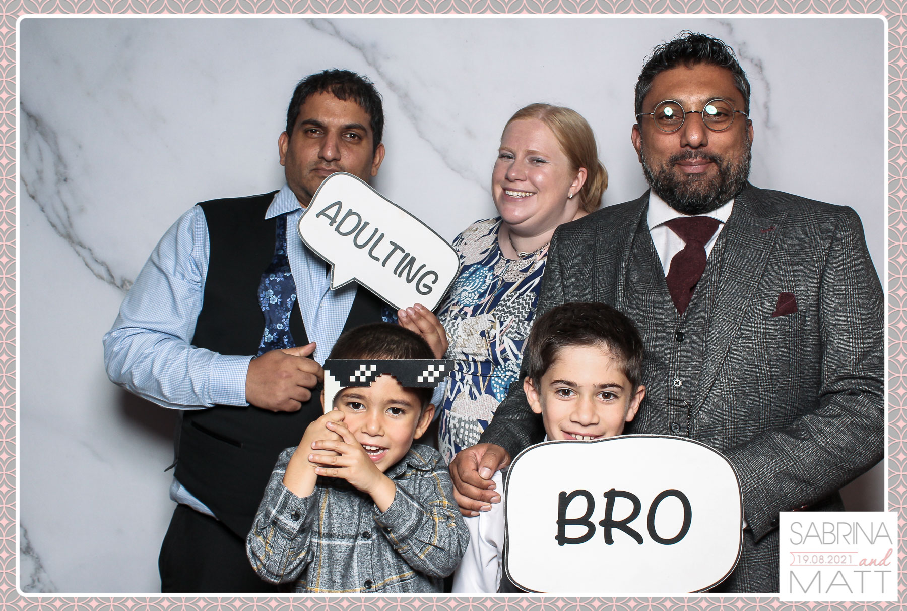 Sabrina and Matt Wedding Party | View more photos from the event at gallery.freshbooths.com/u/FreshBooths/Sabrina-and-Matt-Wedding-Party