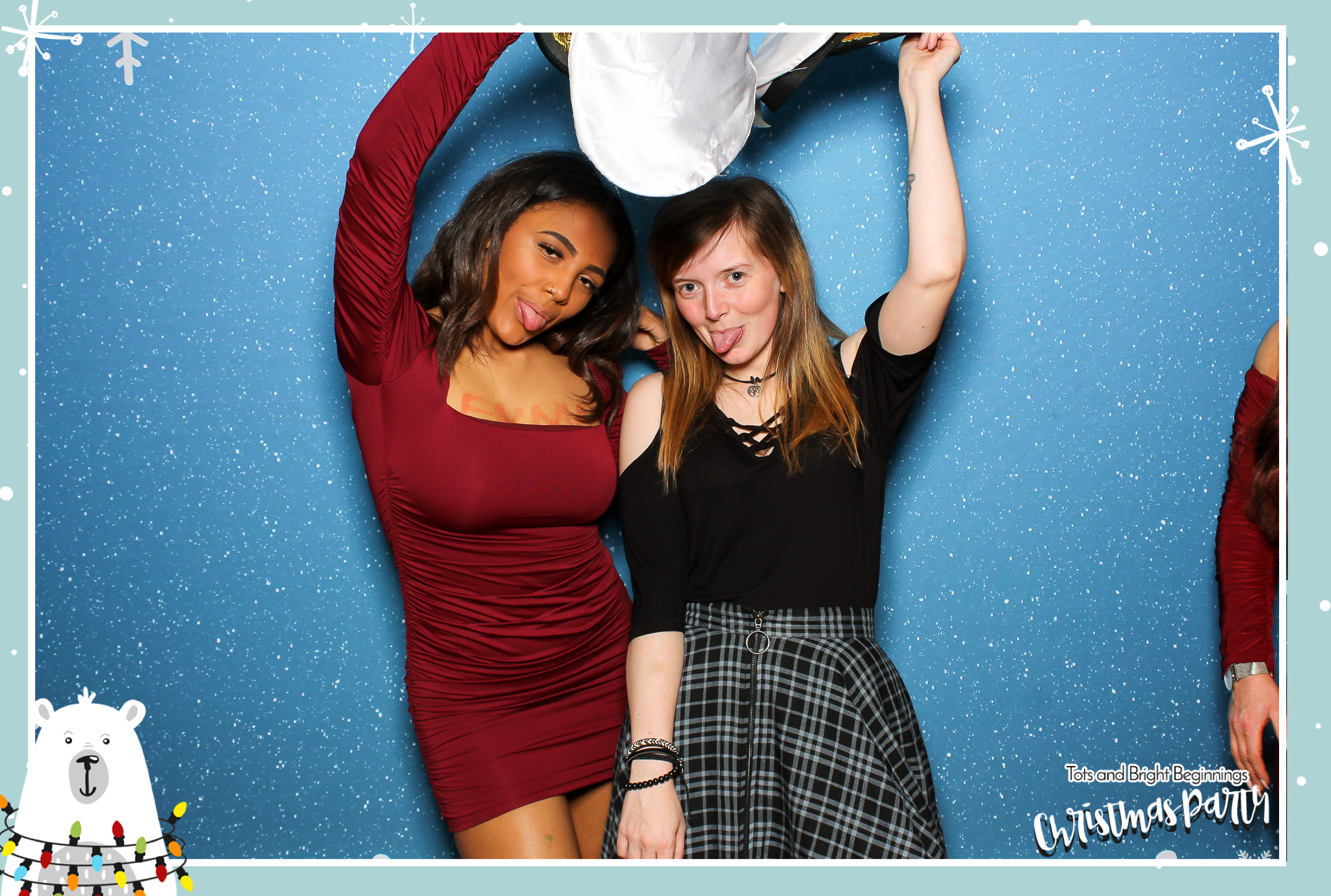 TOTS Christmas Party - Classic Open Booth | View more photos from the event at gallery.freshbooths.com/u/FreshBooths/TOTS-Christmas-Party-Classic-Open-Booth