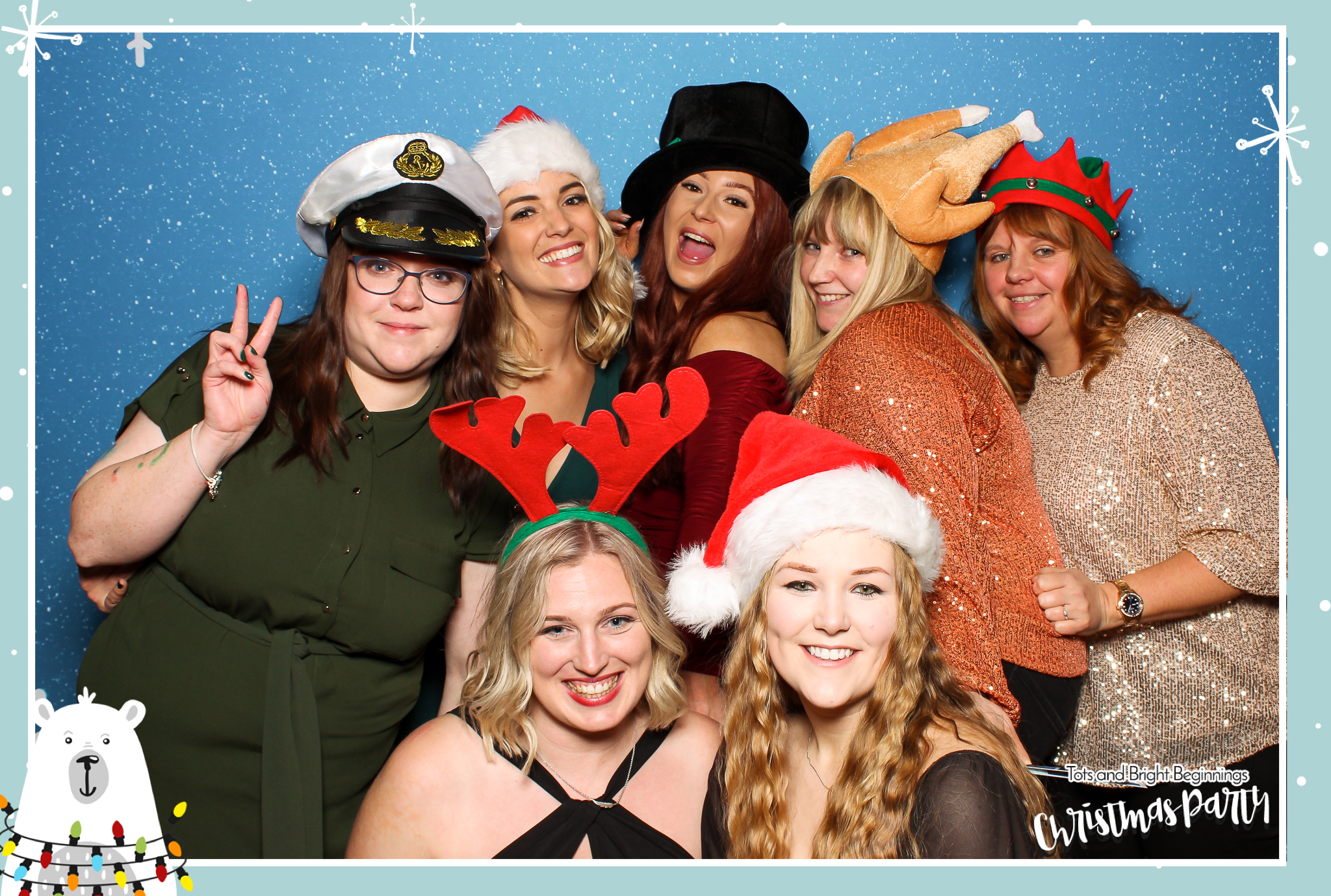 TOTS Christmas Party - Classic Open Booth | View more photos from the event at gallery.freshbooths.com/u/FreshBooths/TOTS-Christmas-Party-Classic-Open-Booth