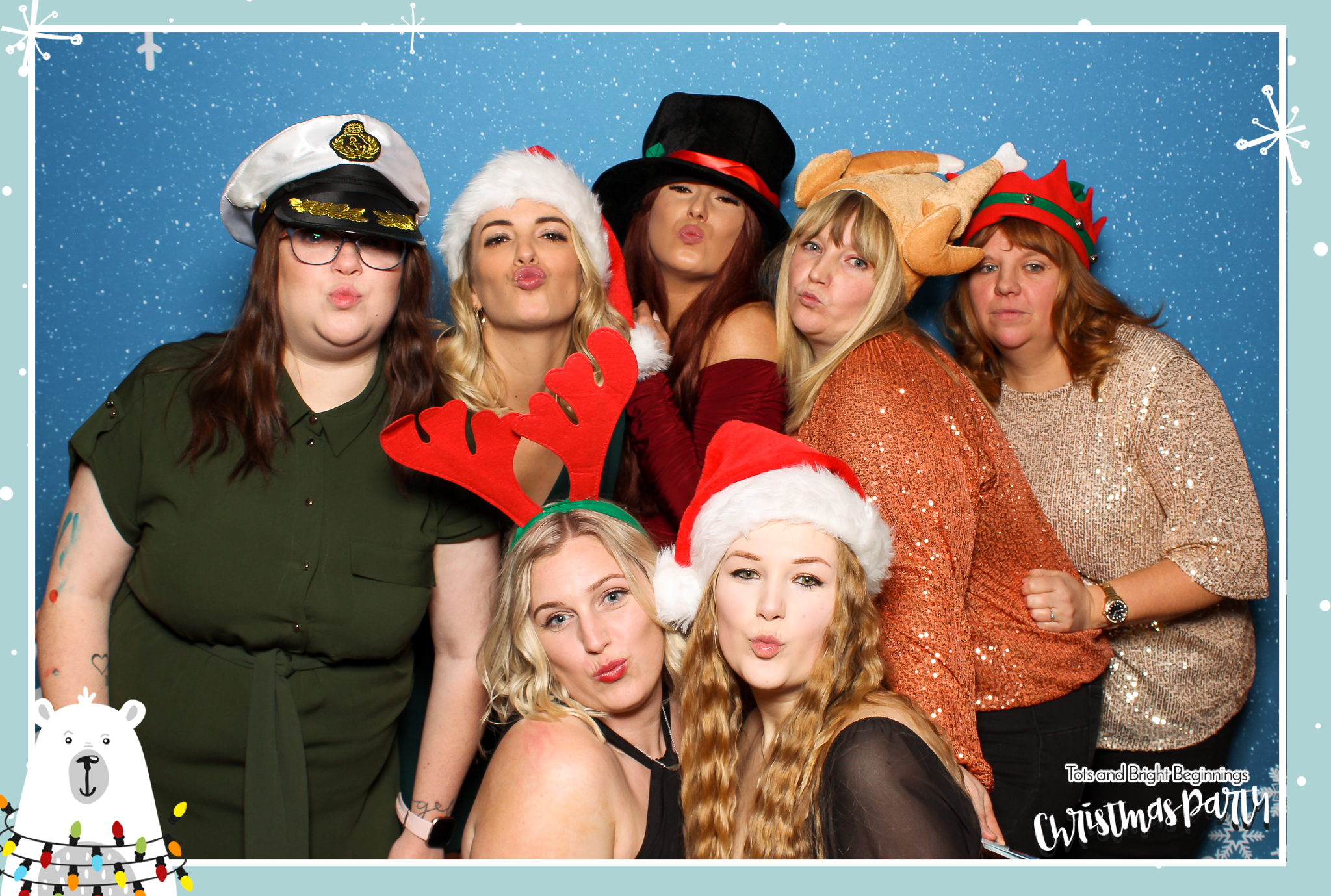 TOTS Christmas Party - Classic Open Booth | View more photos from the event at gallery.freshbooths.com/u/FreshBooths/TOTS-Christmas-Party-Classic-Open-Booth