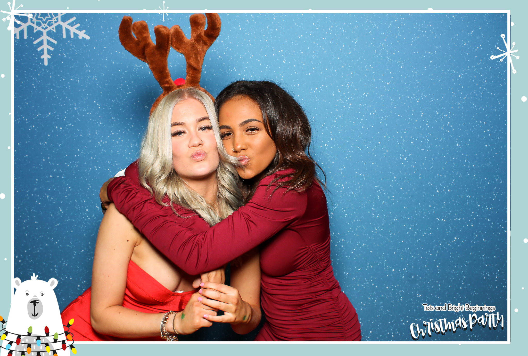 TOTS Christmas Party - Classic Open Booth | View more photos from the event at gallery.freshbooths.com/u/FreshBooths/TOTS-Christmas-Party-Classic-Open-Booth