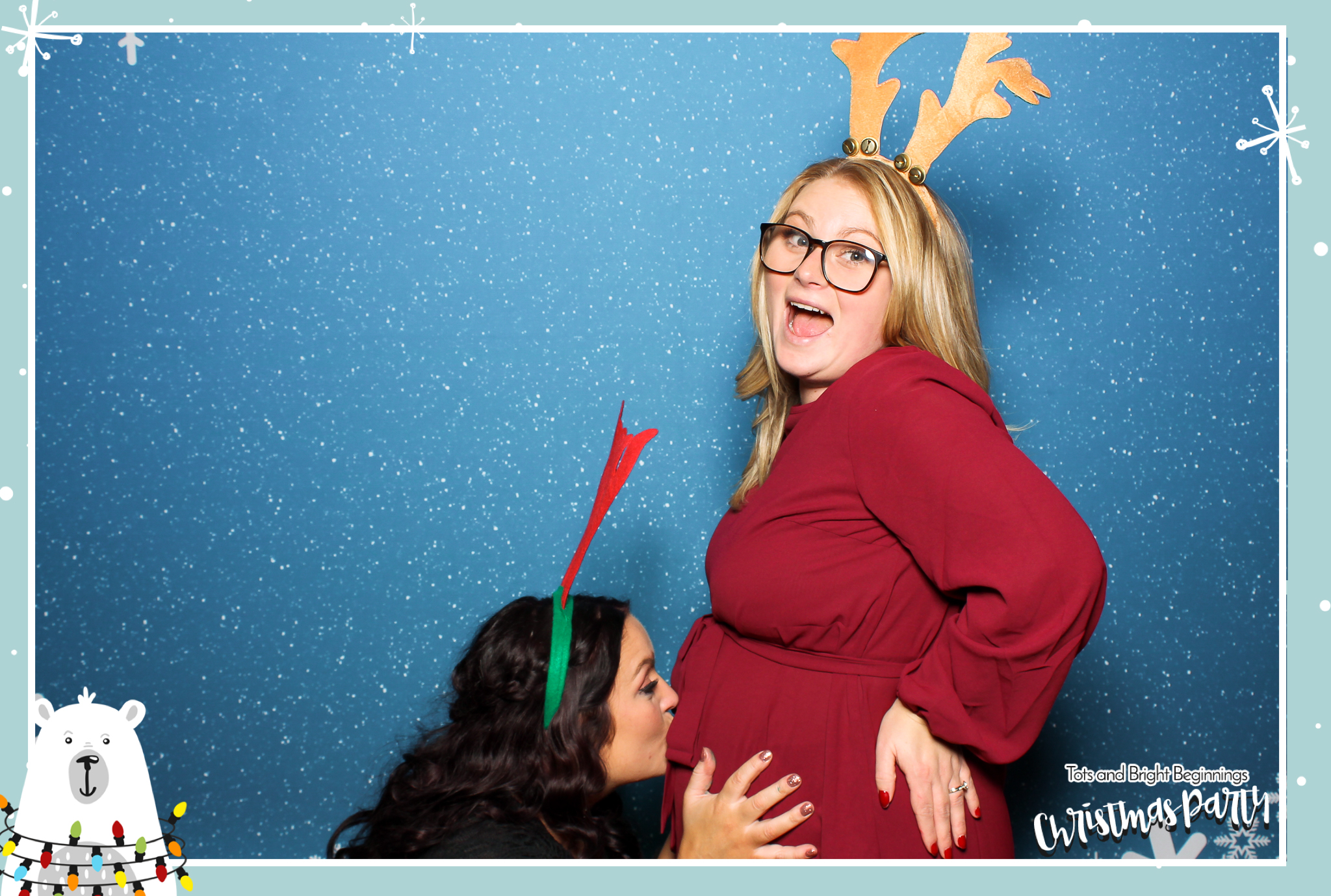 TOTS Christmas Party - Classic Open Booth | View more photos from the event at gallery.freshbooths.com/u/FreshBooths/TOTS-Christmas-Party-Classic-Open-Booth
