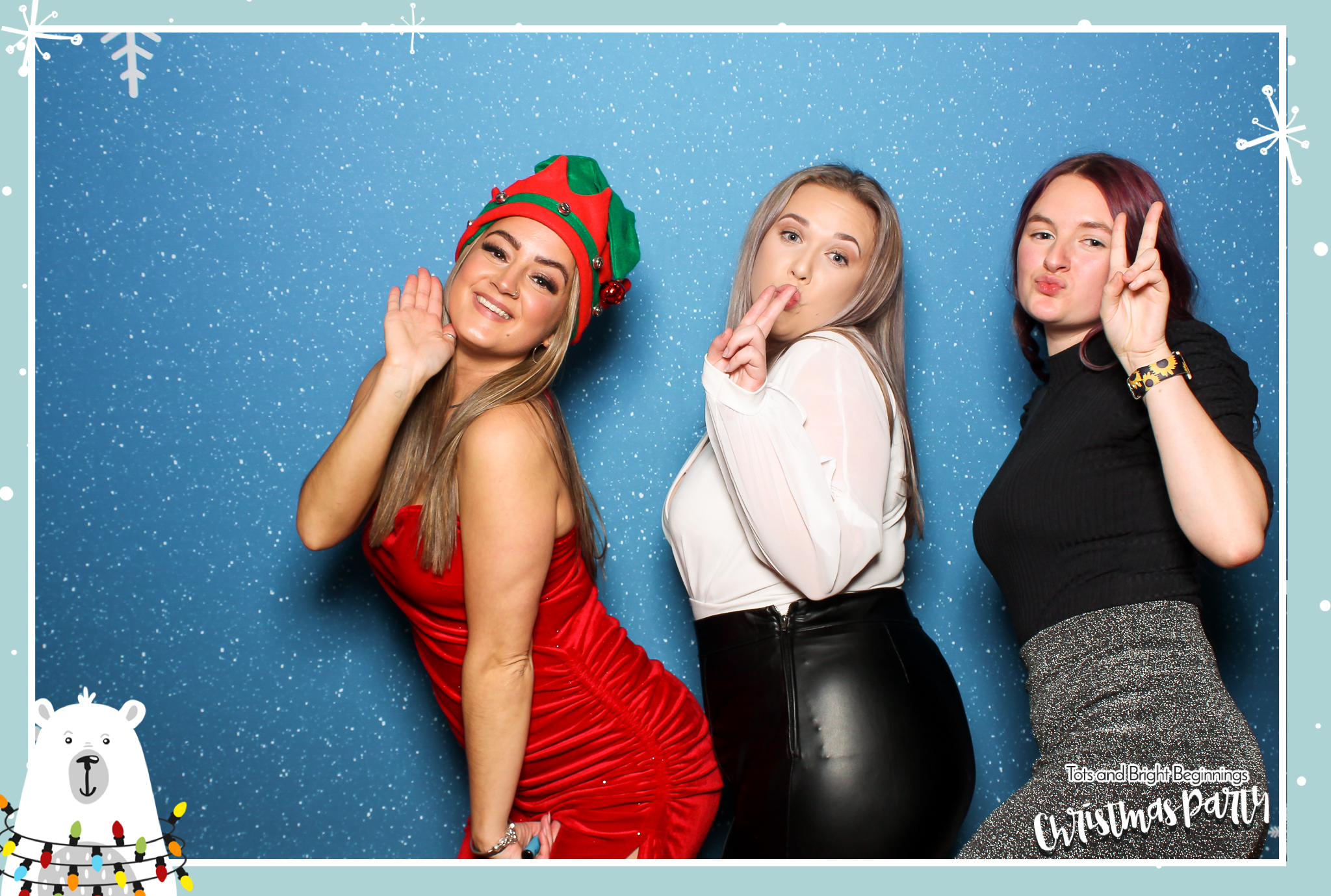 TOTS Christmas Party - Classic Open Booth | View more photos from the event at gallery.freshbooths.com/u/FreshBooths/TOTS-Christmas-Party-Classic-Open-Booth