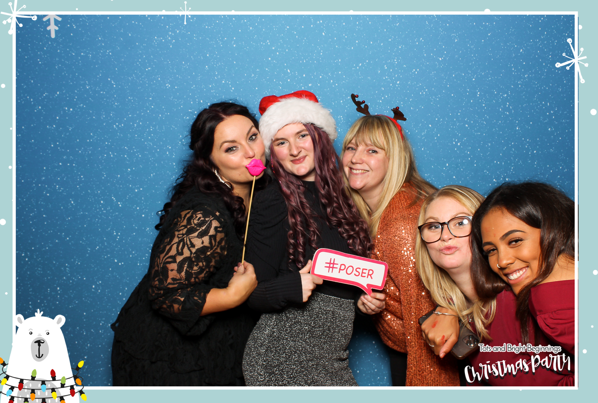 TOTS Christmas Party - Classic Open Booth | View more photos from the event at gallery.freshbooths.com/u/FreshBooths/TOTS-Christmas-Party-Classic-Open-Booth