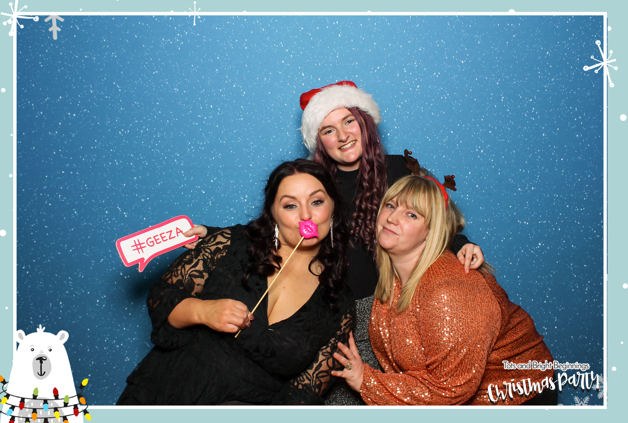 TOTS Christmas Party - Classic Open Booth | View more photos from the event at gallery.freshbooths.com/u/FreshBooths/TOTS-Christmas-Party-Classic-Open-Booth