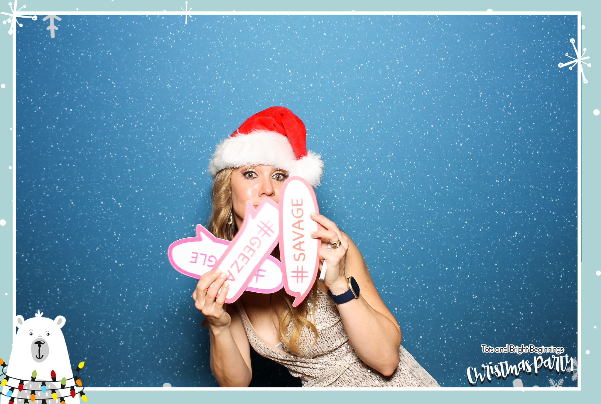 TOTS Christmas Party - Classic Open Booth | View more photos from the event at gallery.freshbooths.com/u/FreshBooths/TOTS-Christmas-Party-Classic-Open-Booth