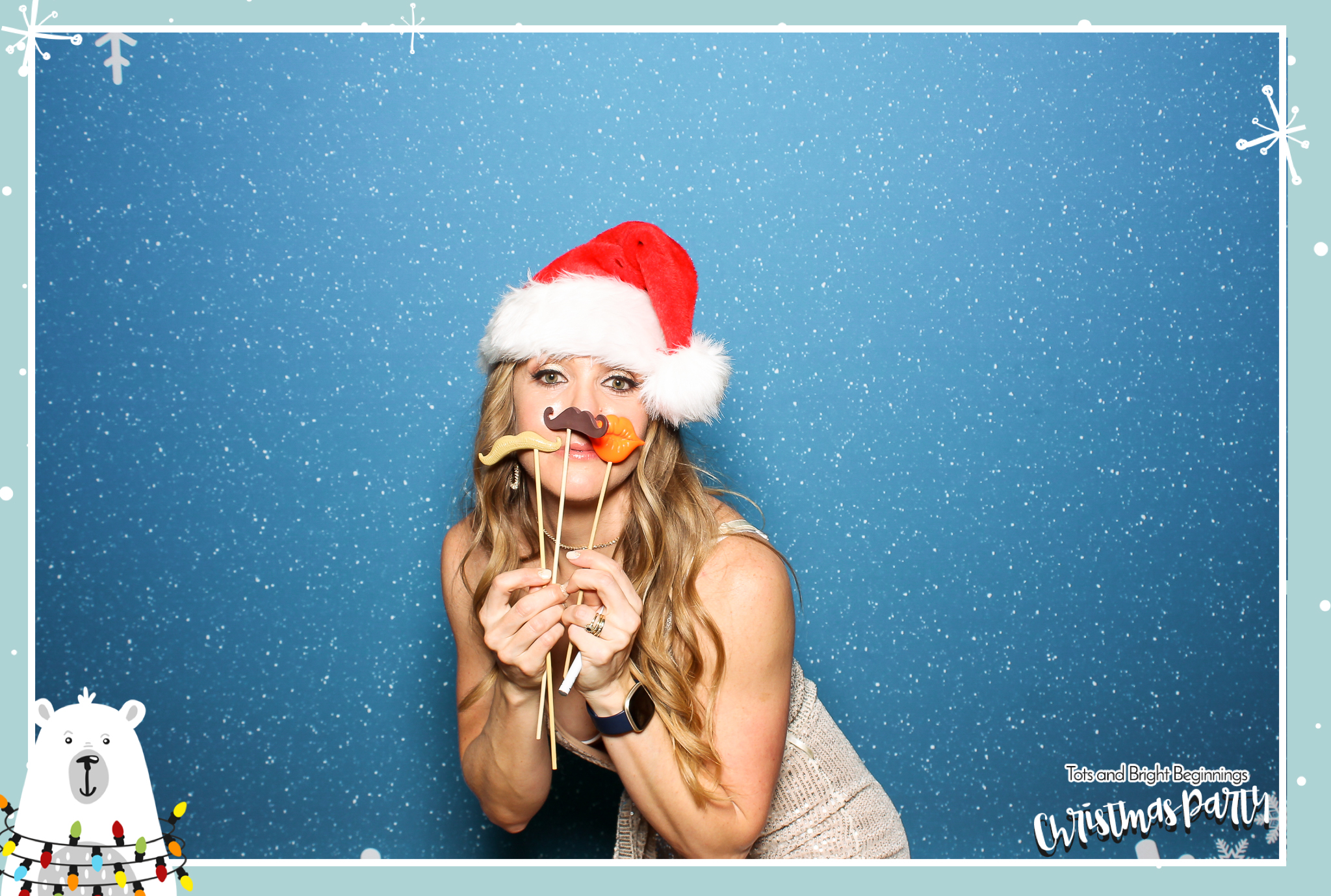 TOTS Christmas Party - Classic Open Booth | View more photos from the event at gallery.freshbooths.com/u/FreshBooths/TOTS-Christmas-Party-Classic-Open-Booth