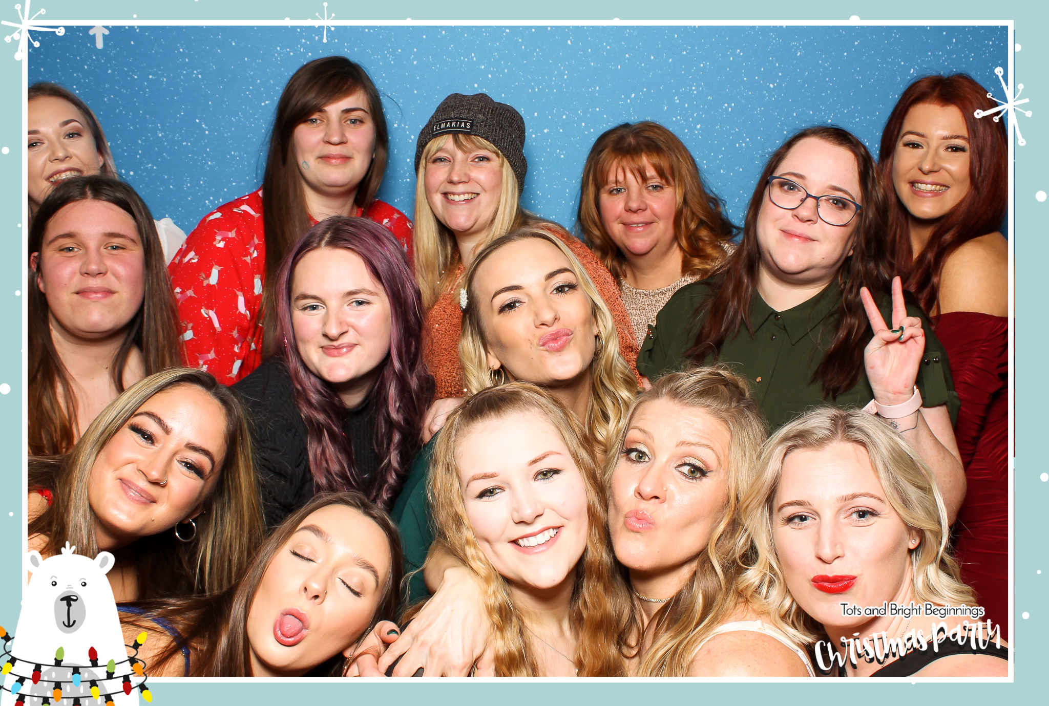 TOTS Christmas Party - Classic Open Booth | View more photos from the event at gallery.freshbooths.com/u/FreshBooths/TOTS-Christmas-Party-Classic-Open-Booth