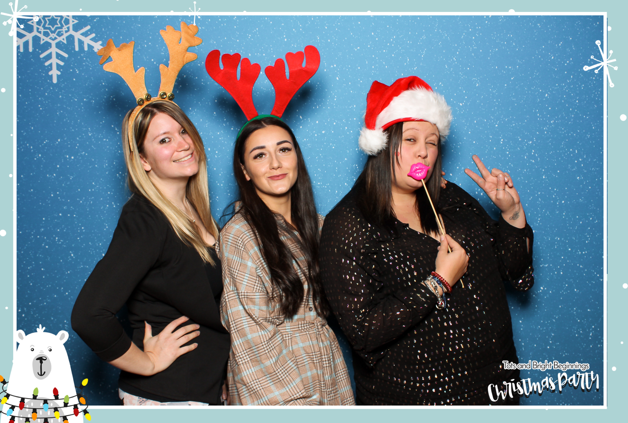 TOTS Christmas Party - Classic Open Booth | View more photos from the event at gallery.freshbooths.com/u/FreshBooths/TOTS-Christmas-Party-Classic-Open-Booth