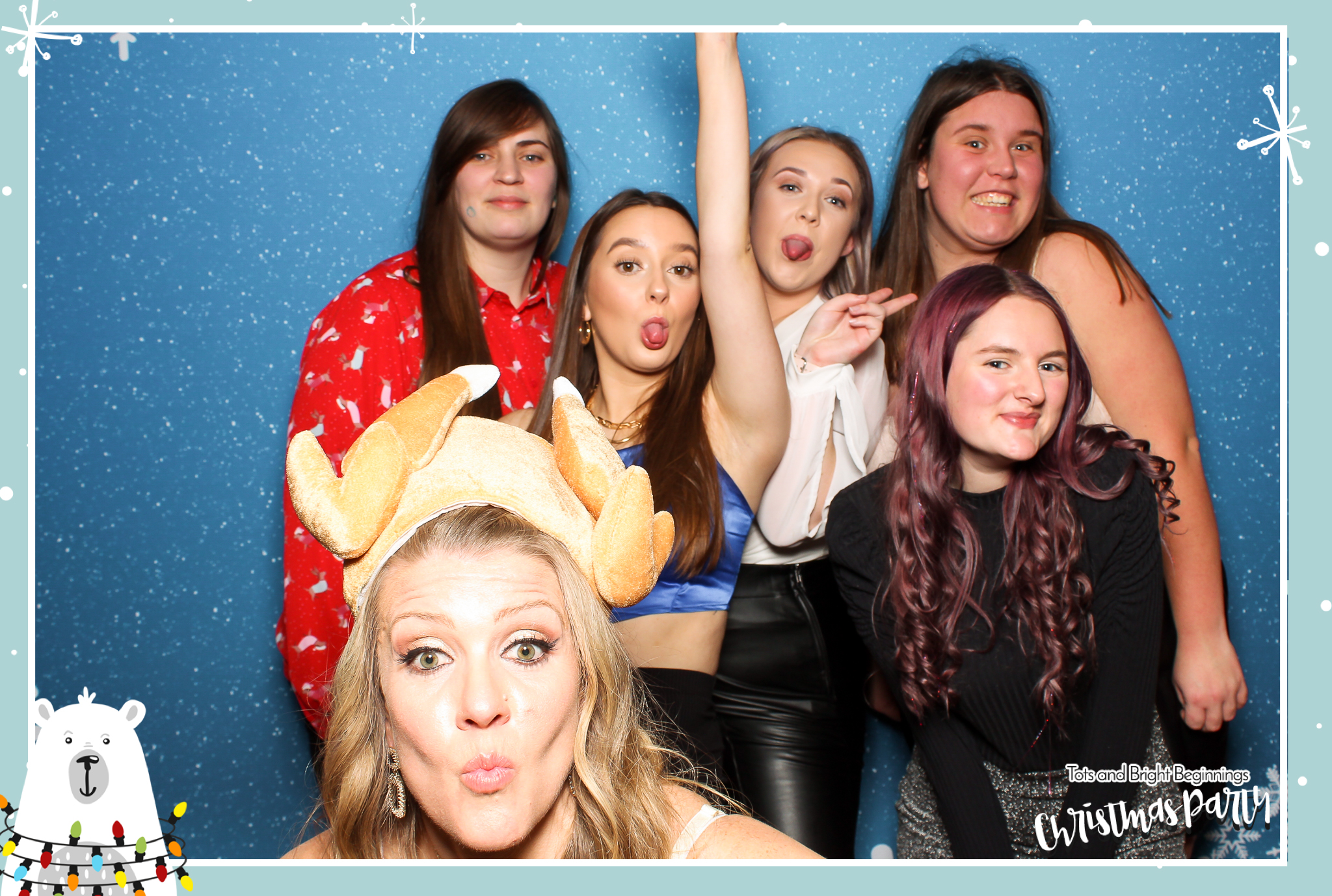 TOTS Christmas Party - Classic Open Booth | View more photos from the event at gallery.freshbooths.com/u/FreshBooths/TOTS-Christmas-Party-Classic-Open-Booth