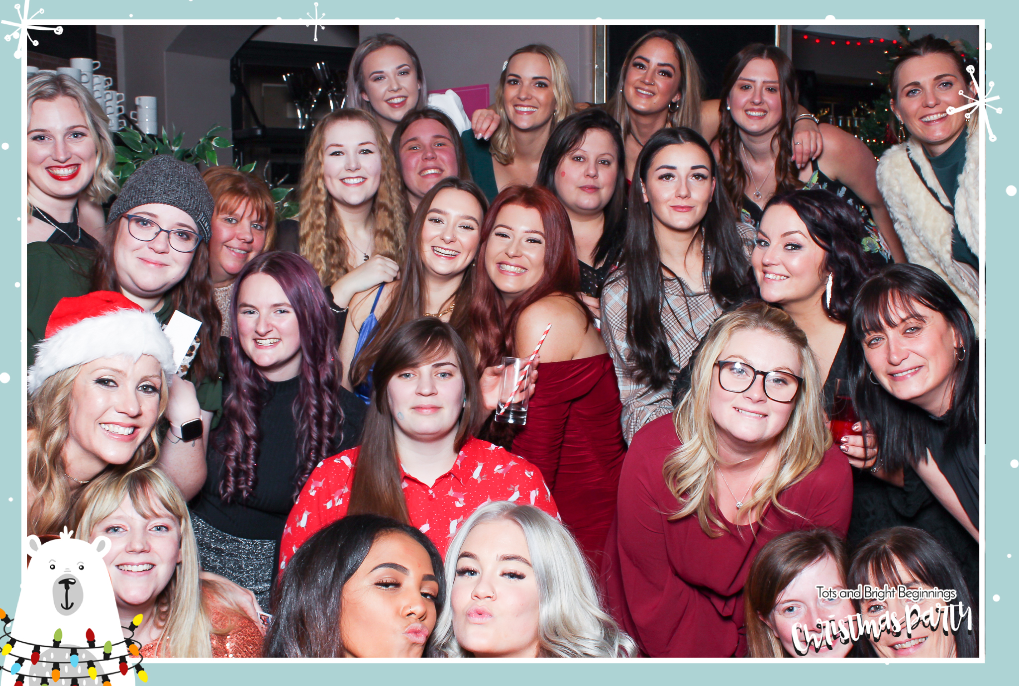 TOTS Christmas Party - Classic Open Booth | View more photos from the event at gallery.freshbooths.com/u/FreshBooths/TOTS-Christmas-Party-Classic-Open-Booth