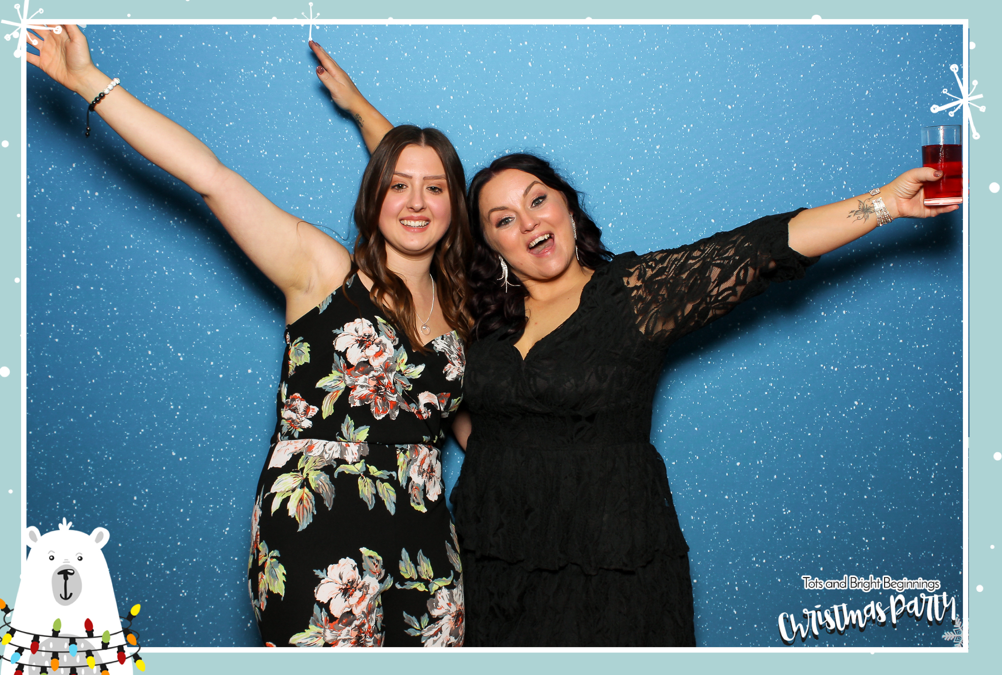 TOTS Christmas Party - Classic Open Booth | View more photos from the event at gallery.freshbooths.com/u/FreshBooths/TOTS-Christmas-Party-Classic-Open-Booth