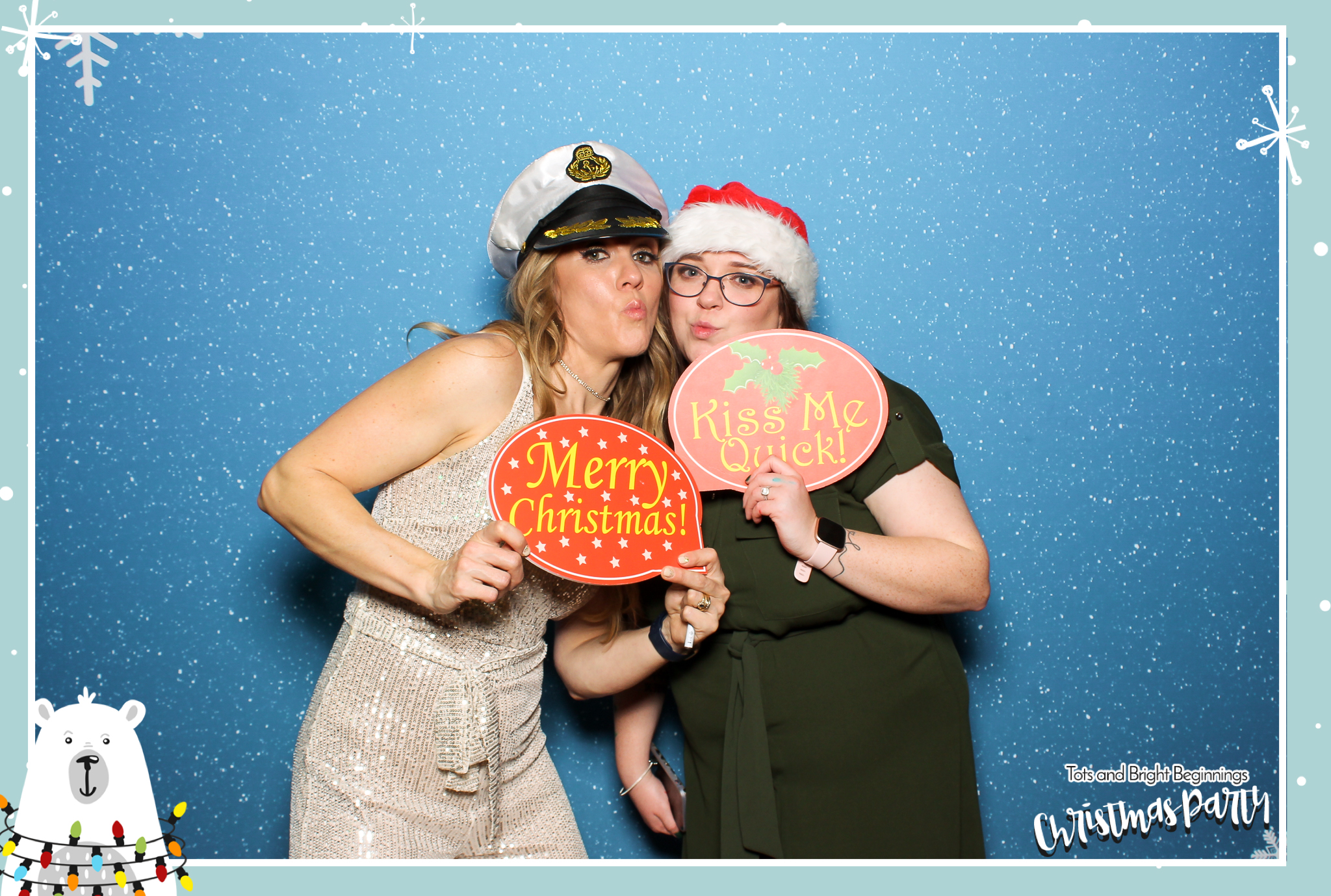 TOTS Christmas Party - Classic Open Booth | View more photos from the event at gallery.freshbooths.com/u/FreshBooths/TOTS-Christmas-Party-Classic-Open-Booth