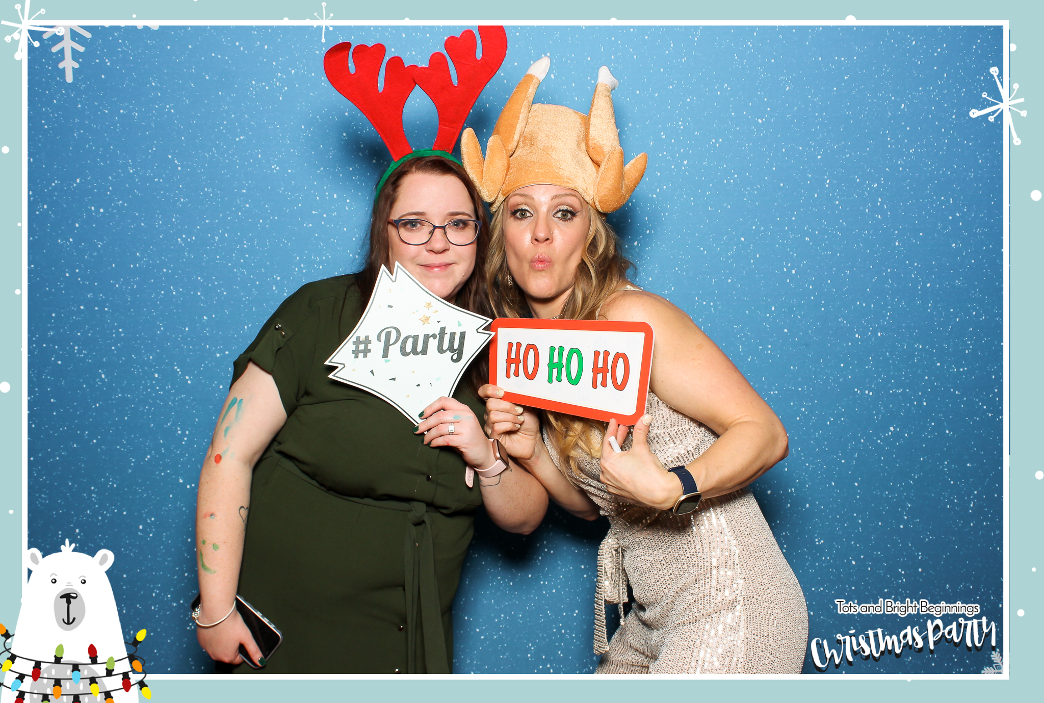 TOTS Christmas Party - Classic Open Booth | View more photos from the event at gallery.freshbooths.com/u/FreshBooths/TOTS-Christmas-Party-Classic-Open-Booth