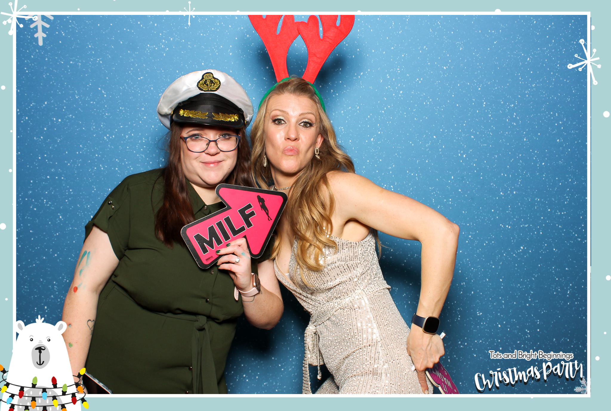 TOTS Christmas Party - Classic Open Booth | View more photos from the event at gallery.freshbooths.com/u/FreshBooths/TOTS-Christmas-Party-Classic-Open-Booth