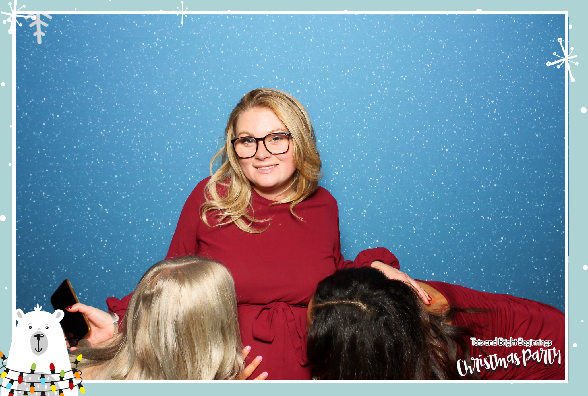 TOTS Christmas Party - Classic Open Booth | View more photos from the event at gallery.freshbooths.com/u/FreshBooths/TOTS-Christmas-Party-Classic-Open-Booth